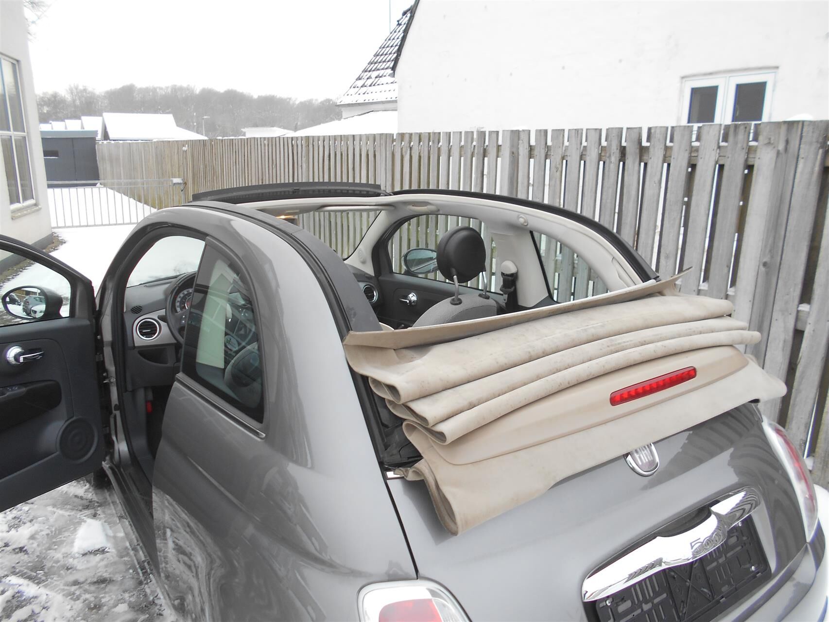 Billede af Fiat 500C 1,2 Lounge 69HK Cabr.