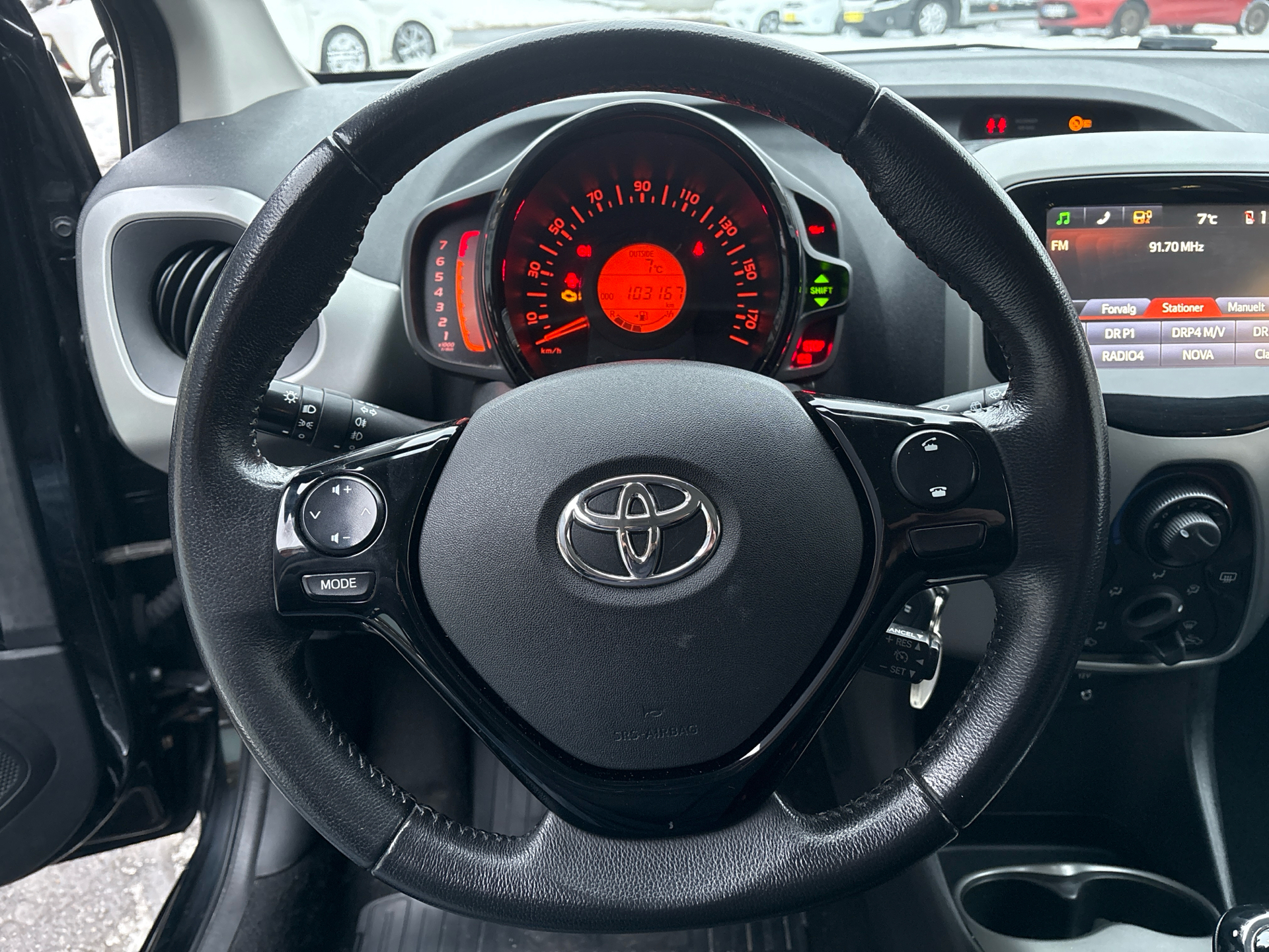 Billede af Toyota Aygo 1,0 VVT-I X-Black II 69HK 5d