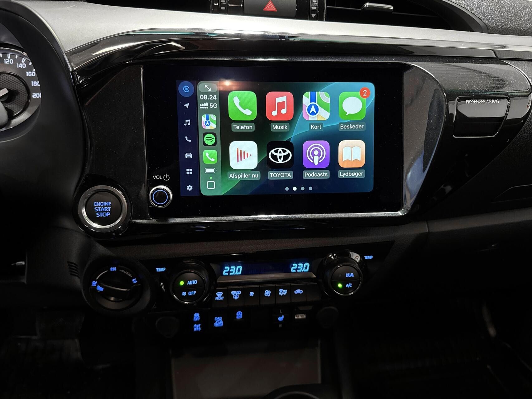 Billede af Toyota HiLux 2.8 diesel MHEV 204hk Double Cab AWD aut. gear T3