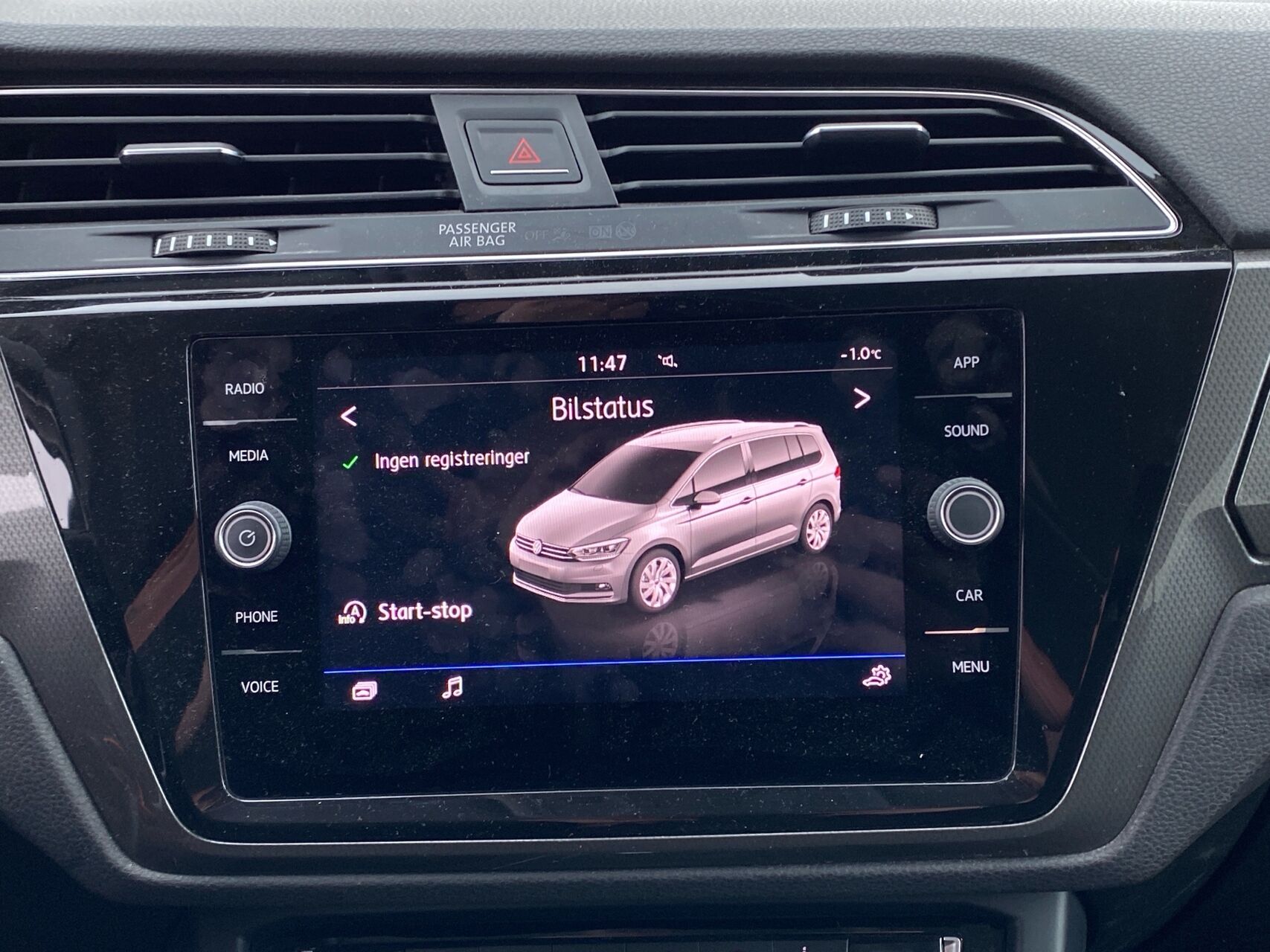 Billede af VW Touran 1,6 TDI SCR Comfortline DSG 115HK 7g Aut.