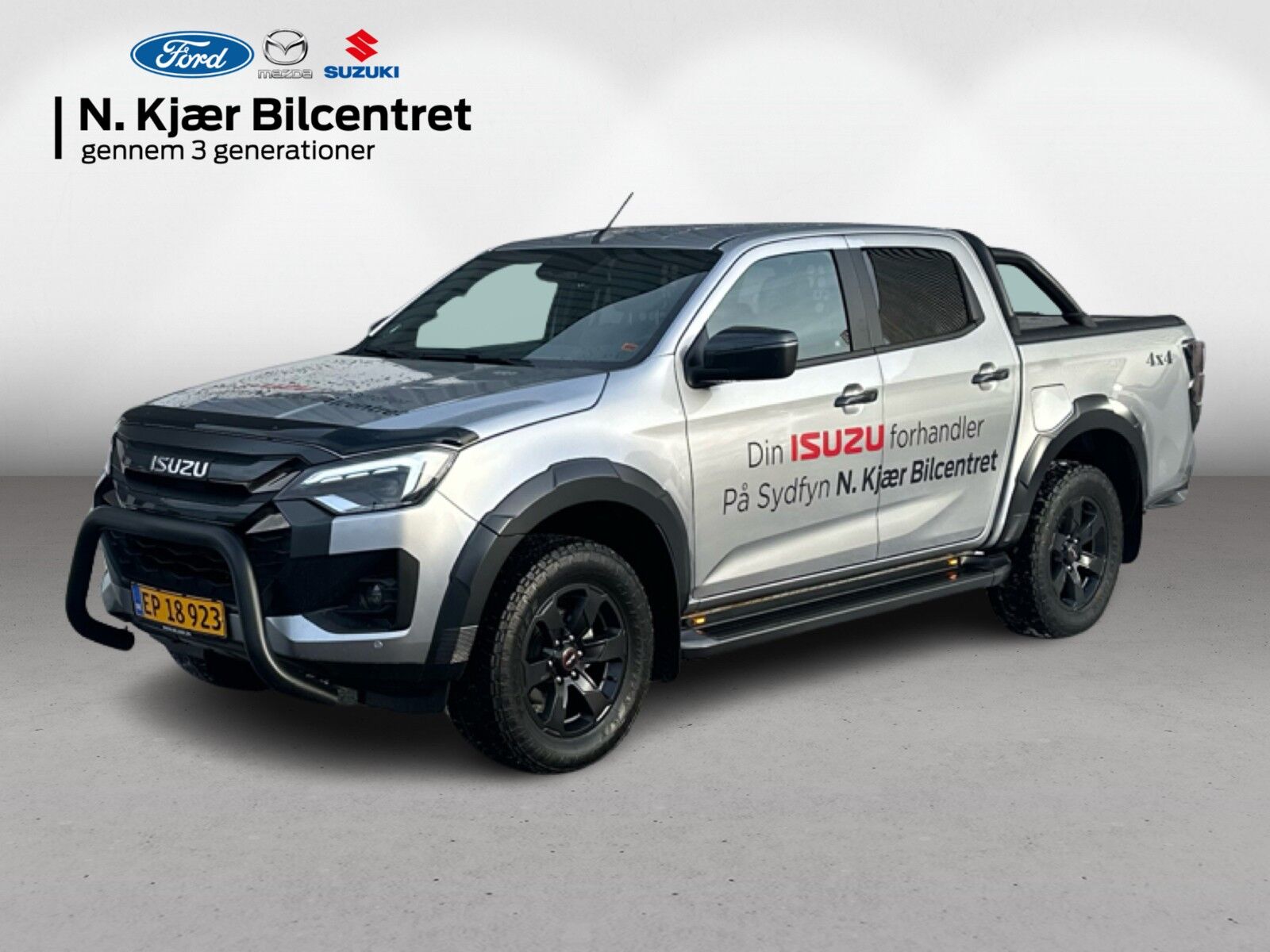 Billede af Isuzu D-max Crew Cab 1,9 D Exclusive 4WD 163HK Pick-Up 6g Aut.