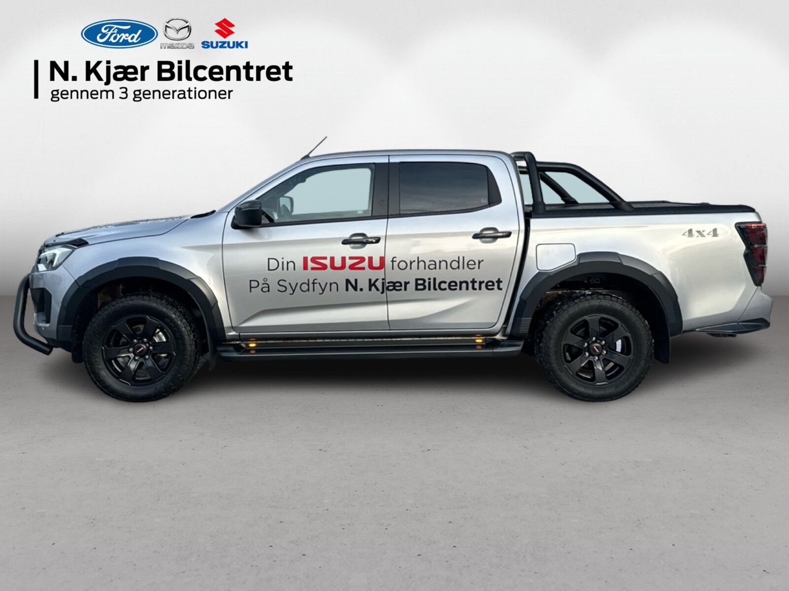 Billede af Isuzu D-max Crew Cab 1,9 D Exclusive 4WD 163HK Pick-Up 6g Aut.