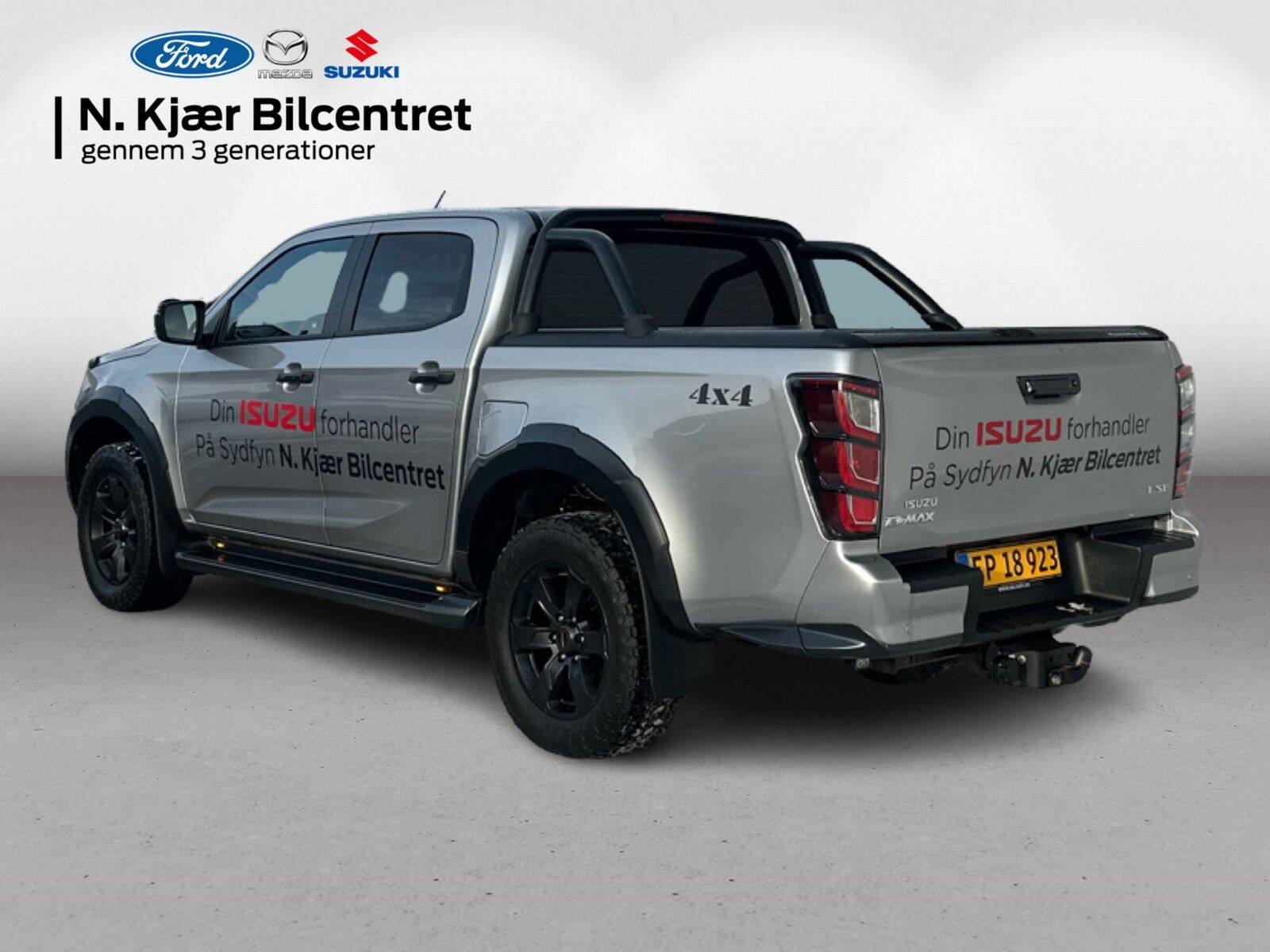 Billede af Isuzu D-max Crew Cab 1,9 D Exclusive 4WD 163HK Pick-Up 6g Aut.