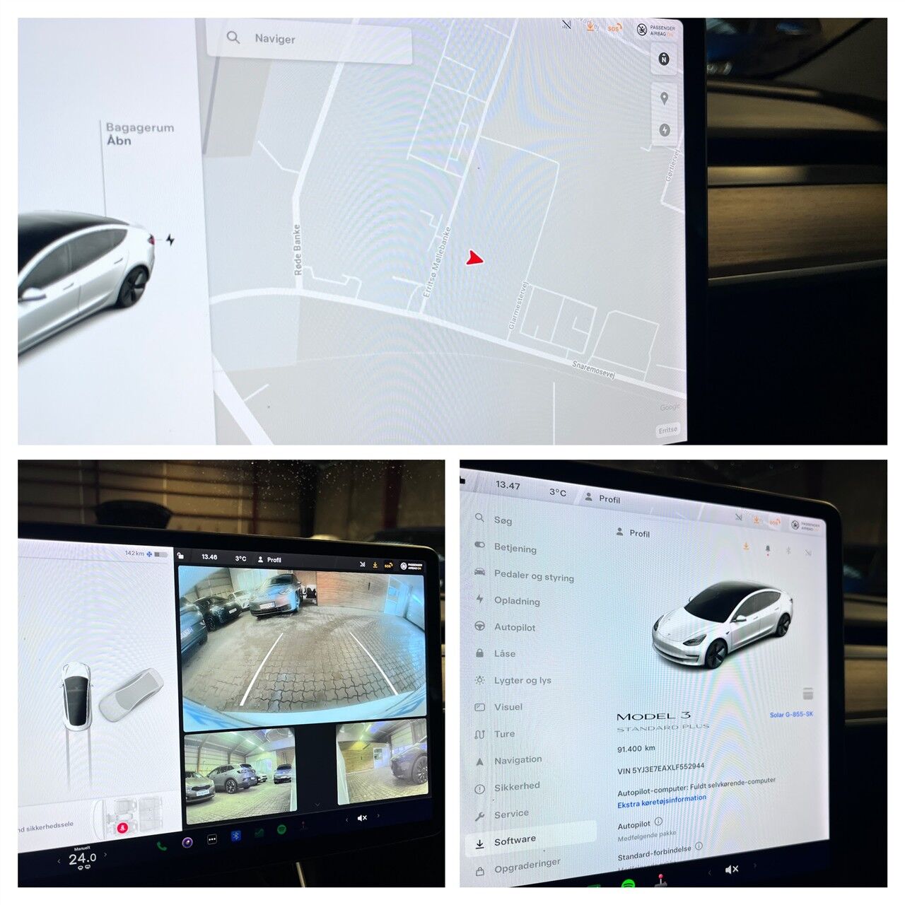 Billede af Tesla Model 3 EL Standard Range Plus 325HK Aut.