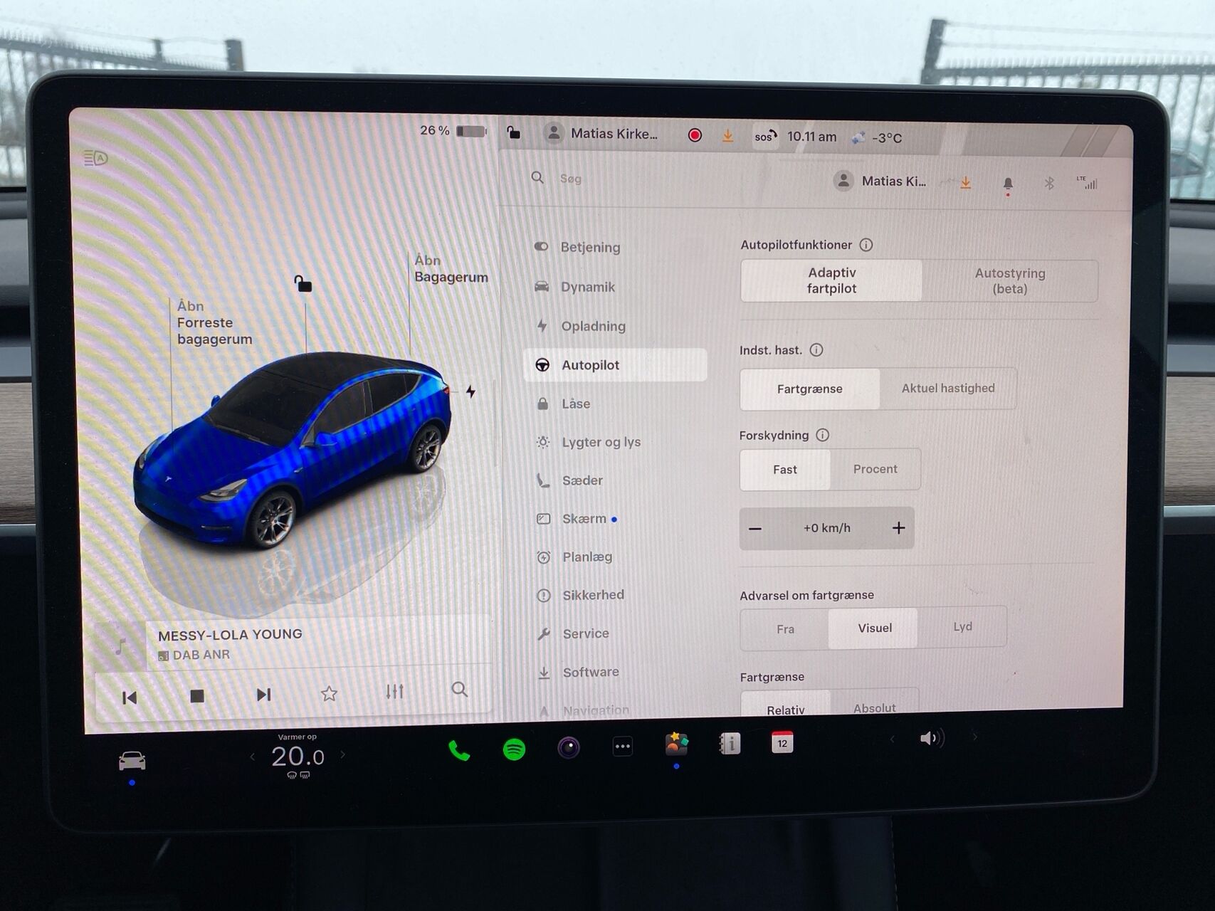 Billede af Tesla Model Y EL RWD 299HK 5d Aut.
