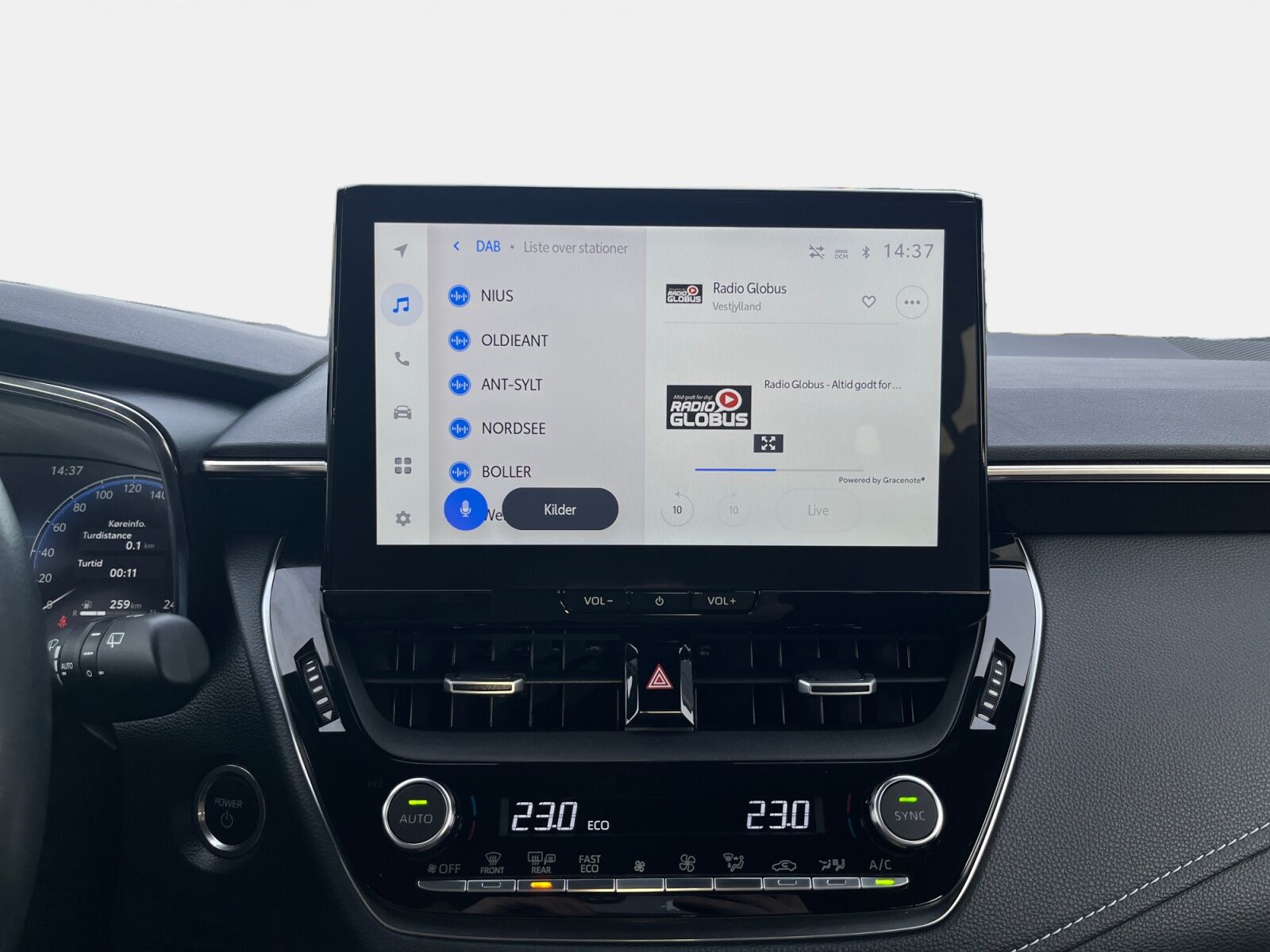 Billede af Toyota Corolla Touring Sports 1,8 Hybrid Active Comfort Pack E-CVT 140HK Stc Trinl. Gear