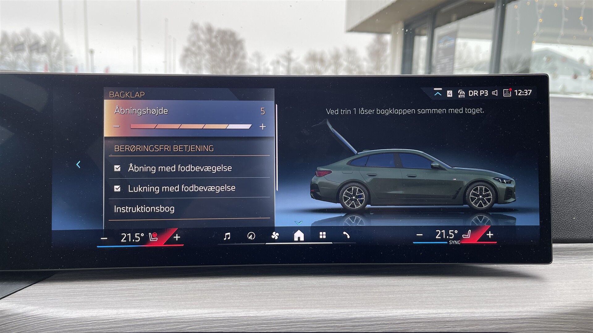 Billede af BMW i4 eDrive40 Gran Coupé Fully Charged 340HK 5d Aut.