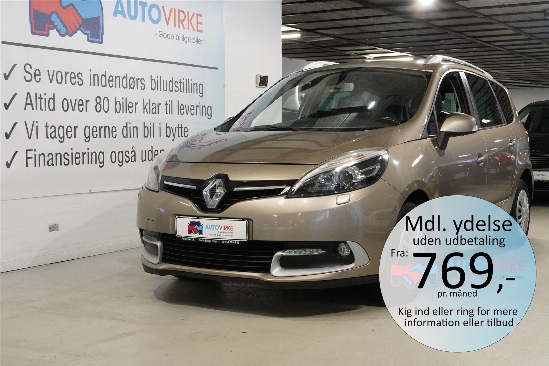 Billede af Renault Grand Scénic 7 pers. 1,6 DCI FAP Expression start/stop 130HK 6g