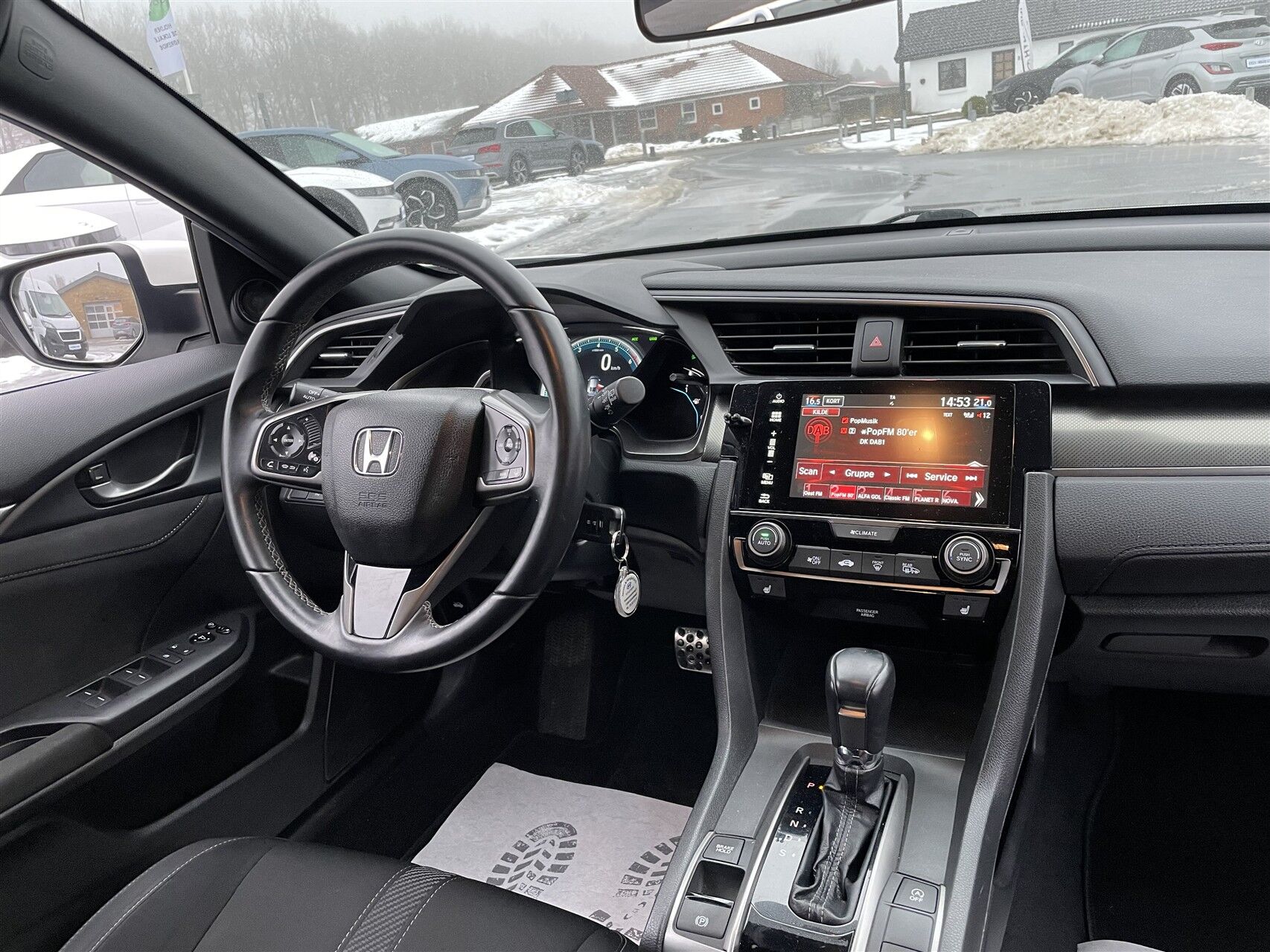 Billede af Honda Civic 1,0 VTEC Turbo Elegance Navi CVT 129HK 5d 6g Aut.