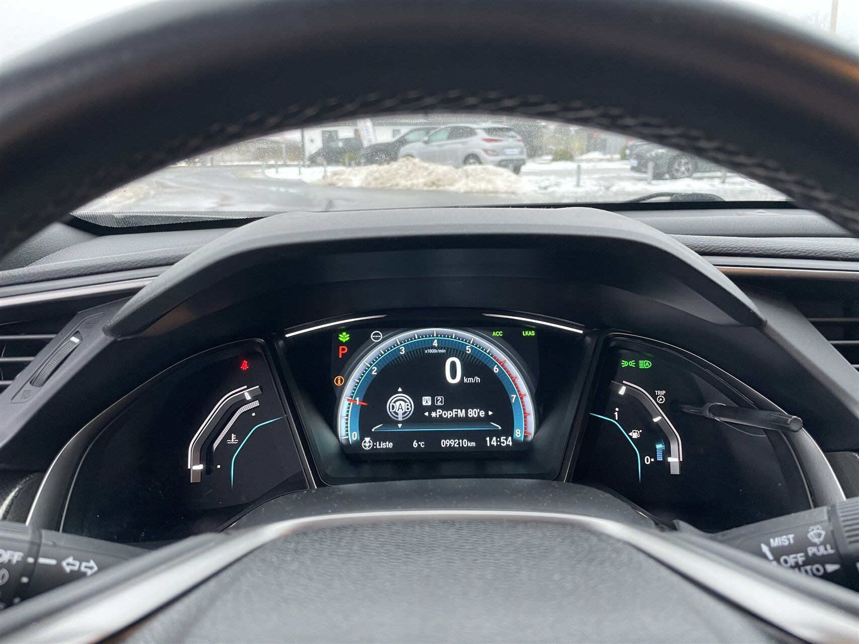 Billede af Honda Civic 1,0 VTEC Turbo Elegance Navi CVT 129HK 5d 6g Aut.