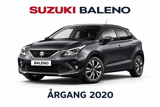 Suzuki Baleno 1,2 Dualjet Exclusive CVT 90HK 5d Aut.