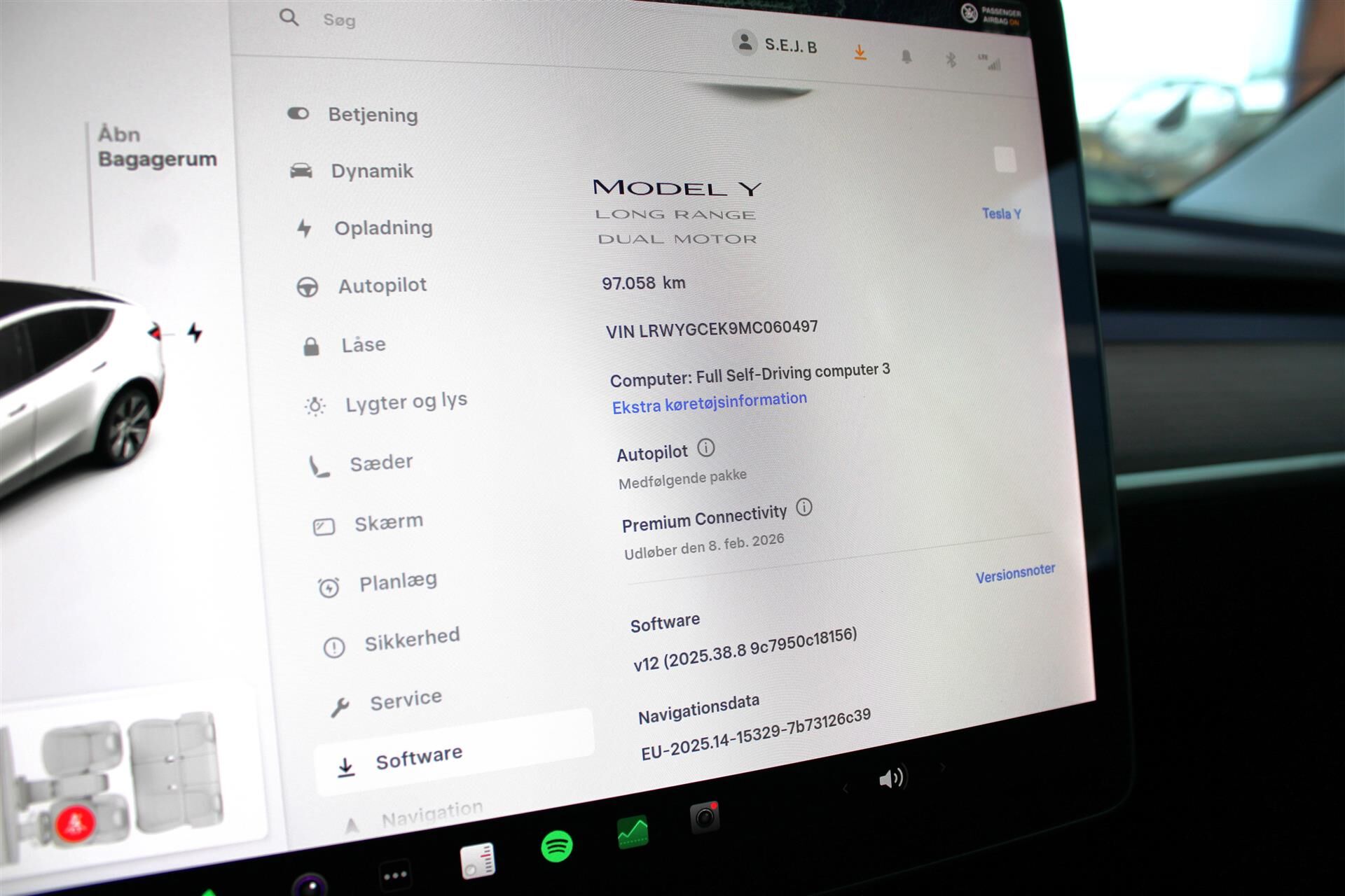 Billede af Tesla Model Y EL Long Range AWD 514HK 5d Aut.