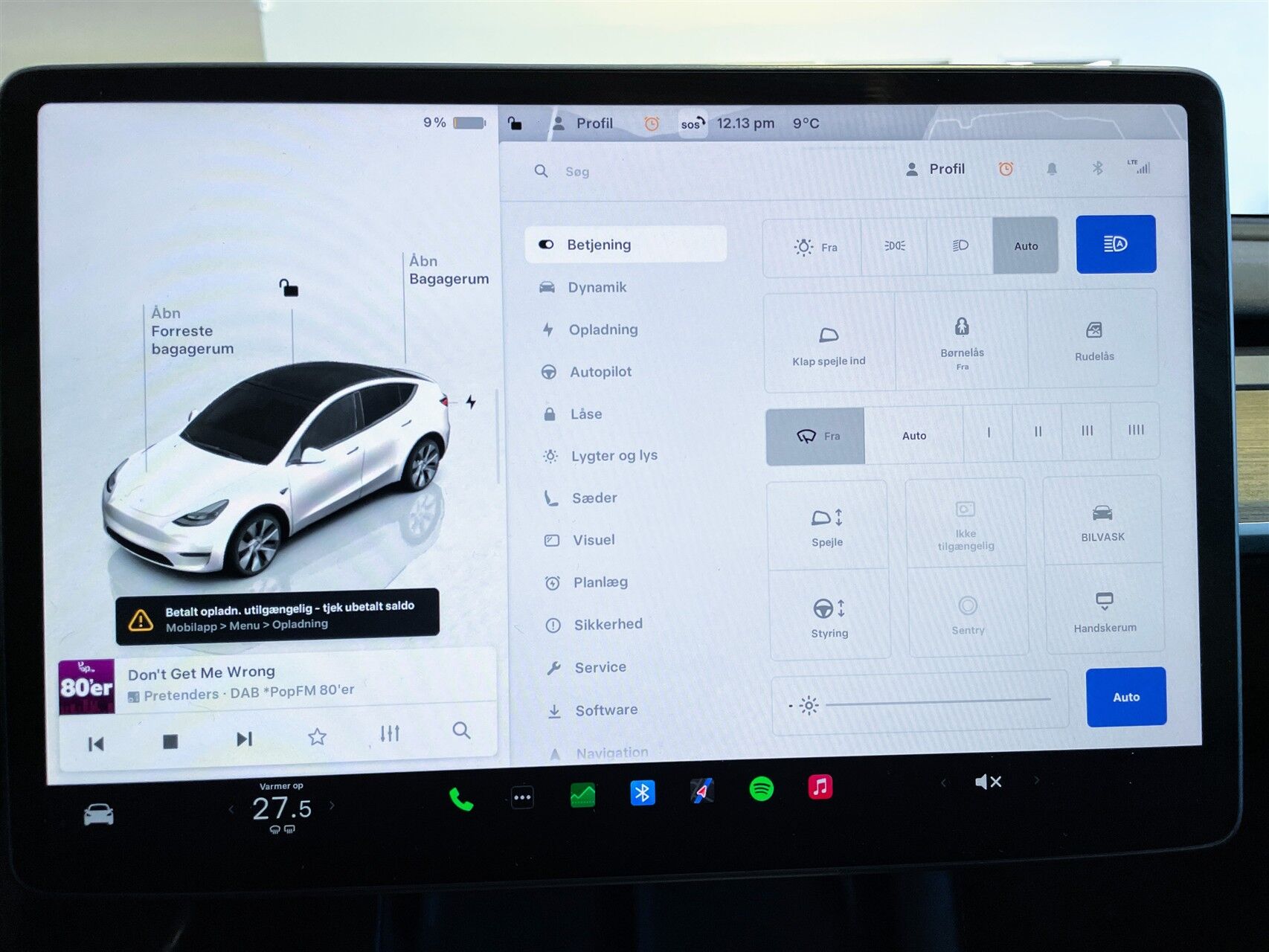 Billede af Tesla Model Y EL RWD 299HK 5d Aut.