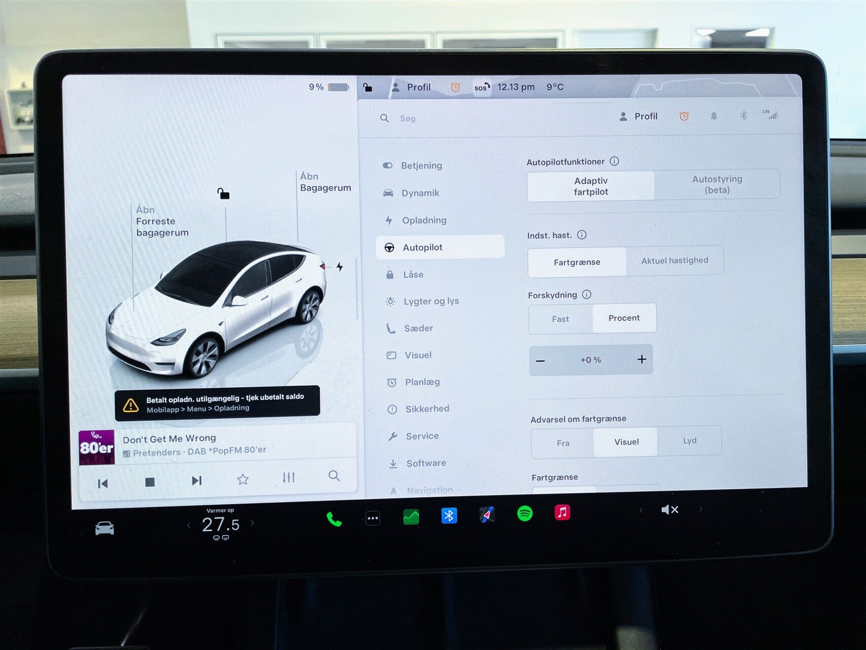 Billede af Tesla Model Y EL RWD 299HK 5d Aut.