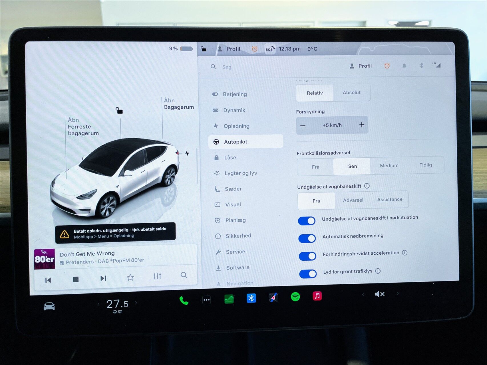 Billede af Tesla Model Y EL RWD 299HK 5d Aut.