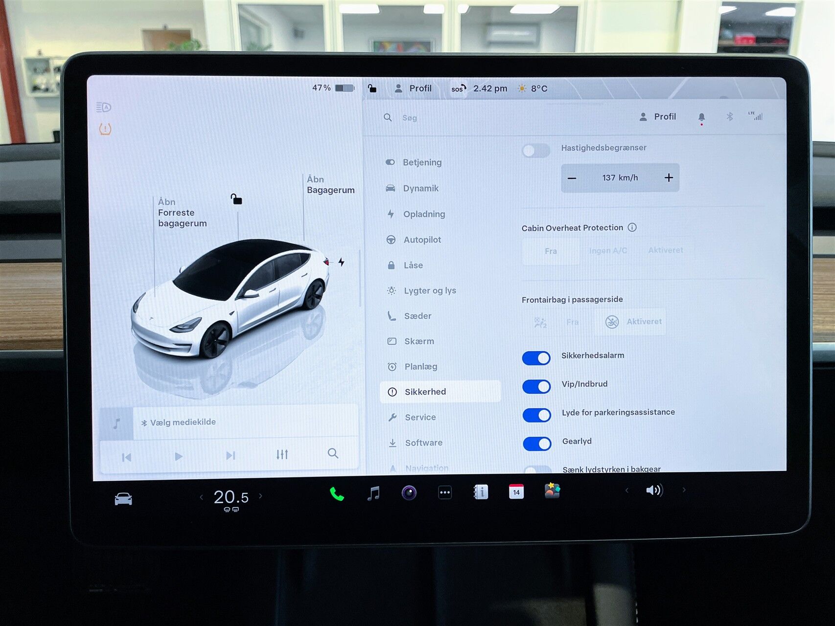 Billede af Tesla Model 3 EL 283HK Aut.