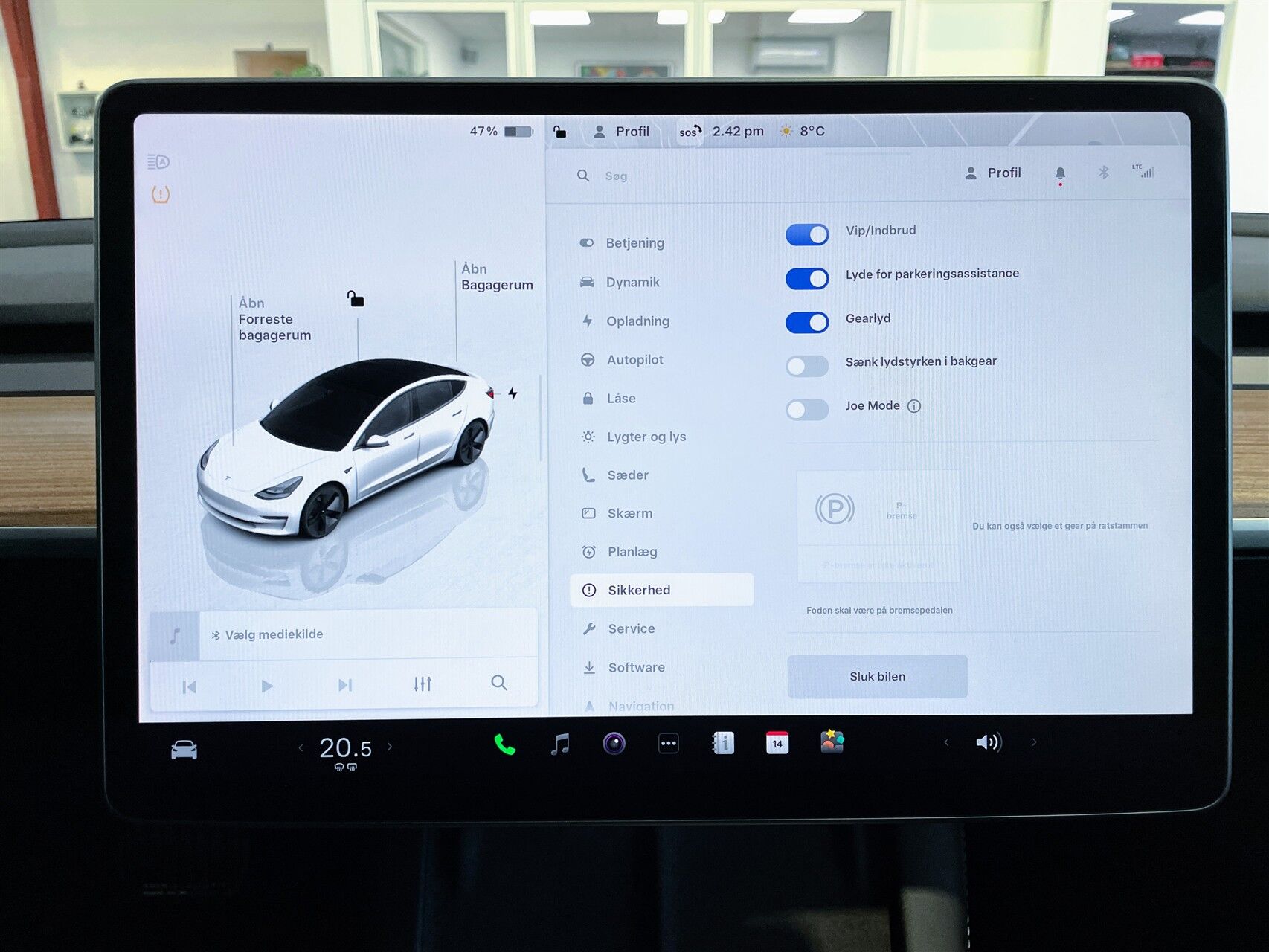 Billede af Tesla Model 3 EL 283HK Aut.