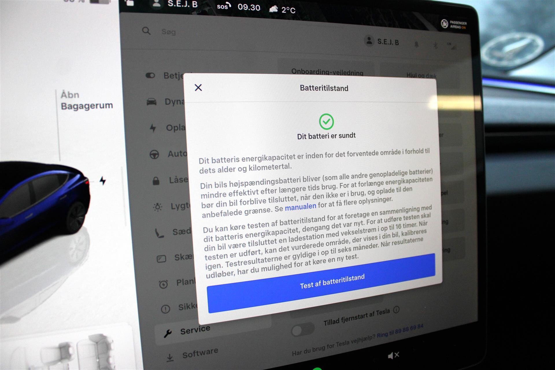 Billede af Tesla Model 3 EL 283HK Aut.