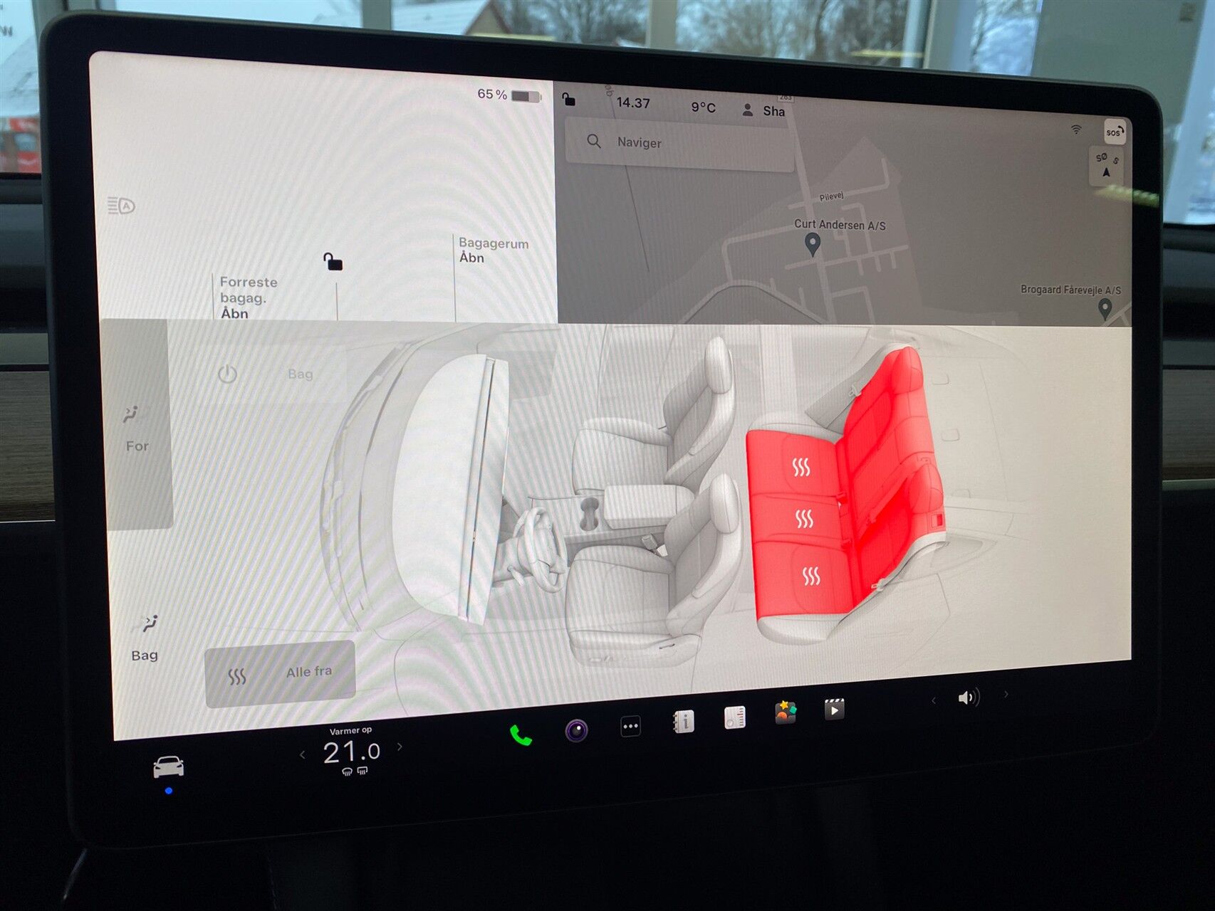Billede af Tesla Model Y EL Long Range RWD 347HK 5d Aut.