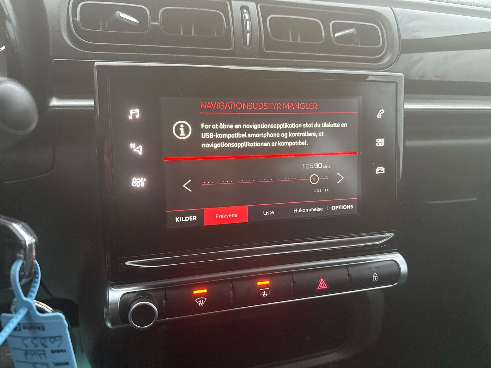 Billede af Citroën C3 1,6 Blue HDi Extra start/stop 75HK 5d