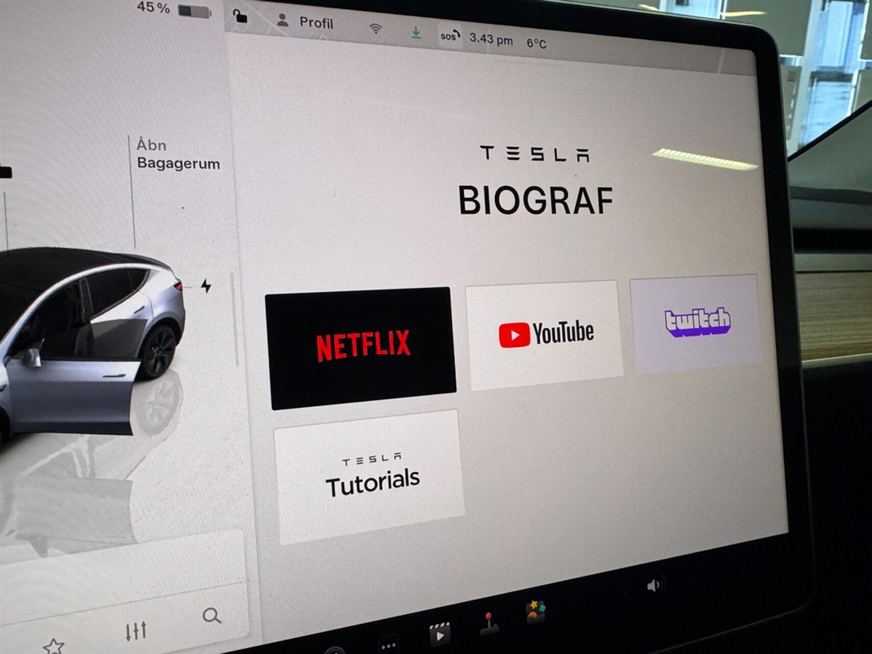 Billede af Tesla Model Y EL RWD 299HK 5d Aut.