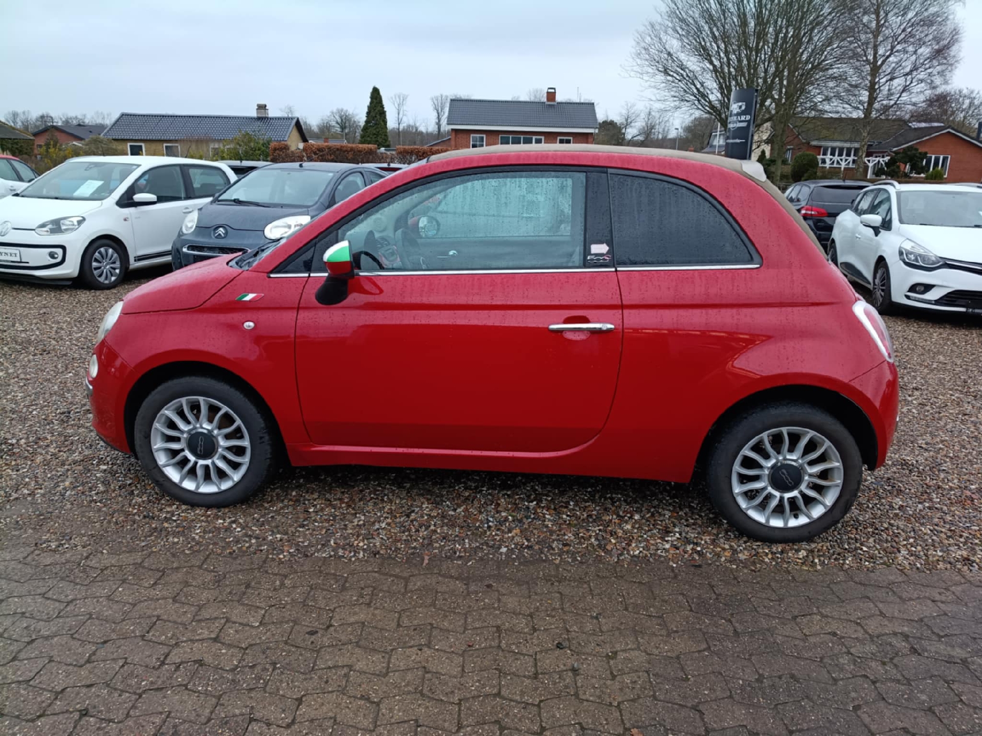 Billede af Fiat 500C 1,2 Lounge 69HK Cabr.