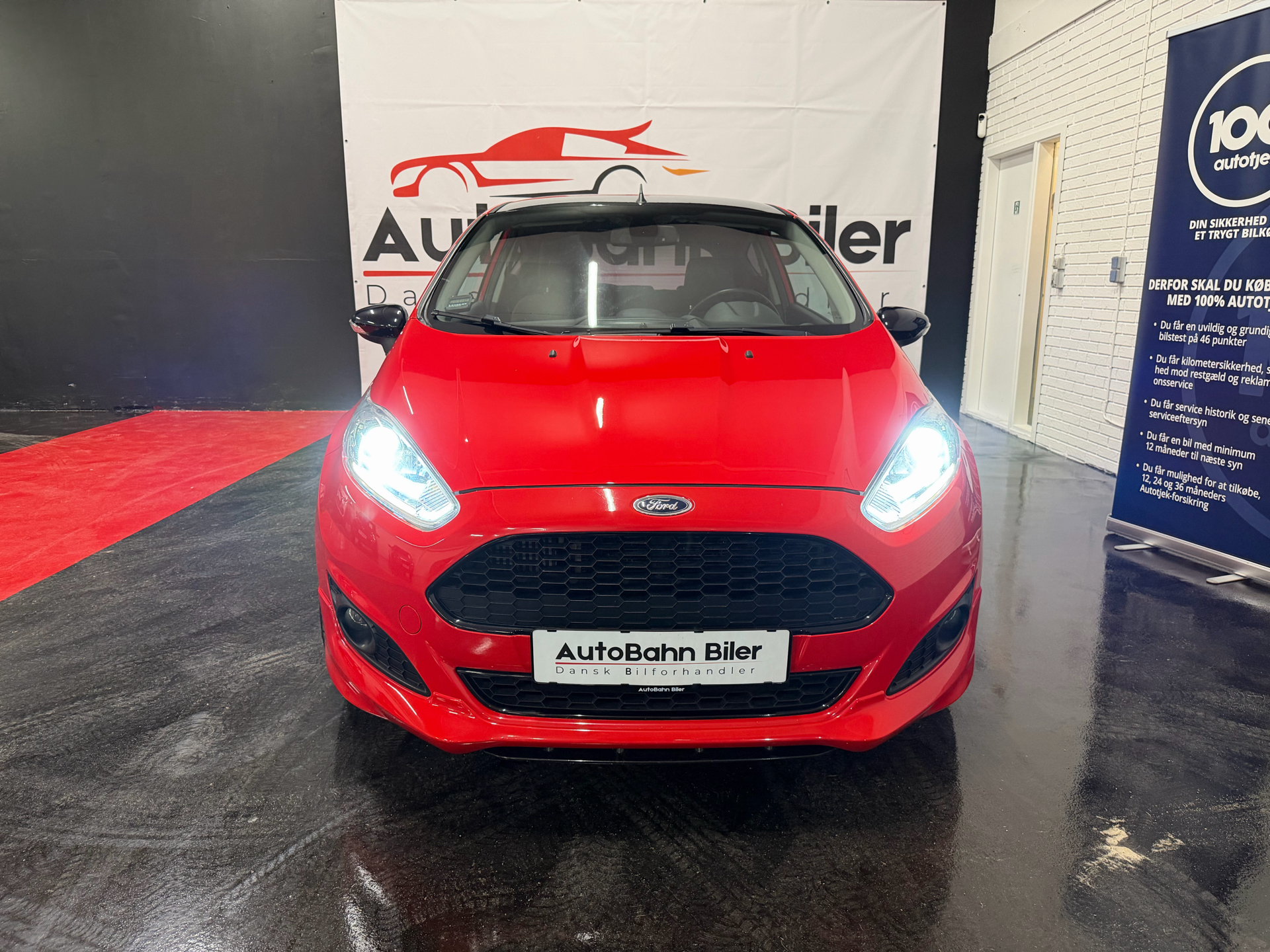Billede af Ford Fiesta 1,0 EcoBoost Red Edition Start/Stop 140HK 3d