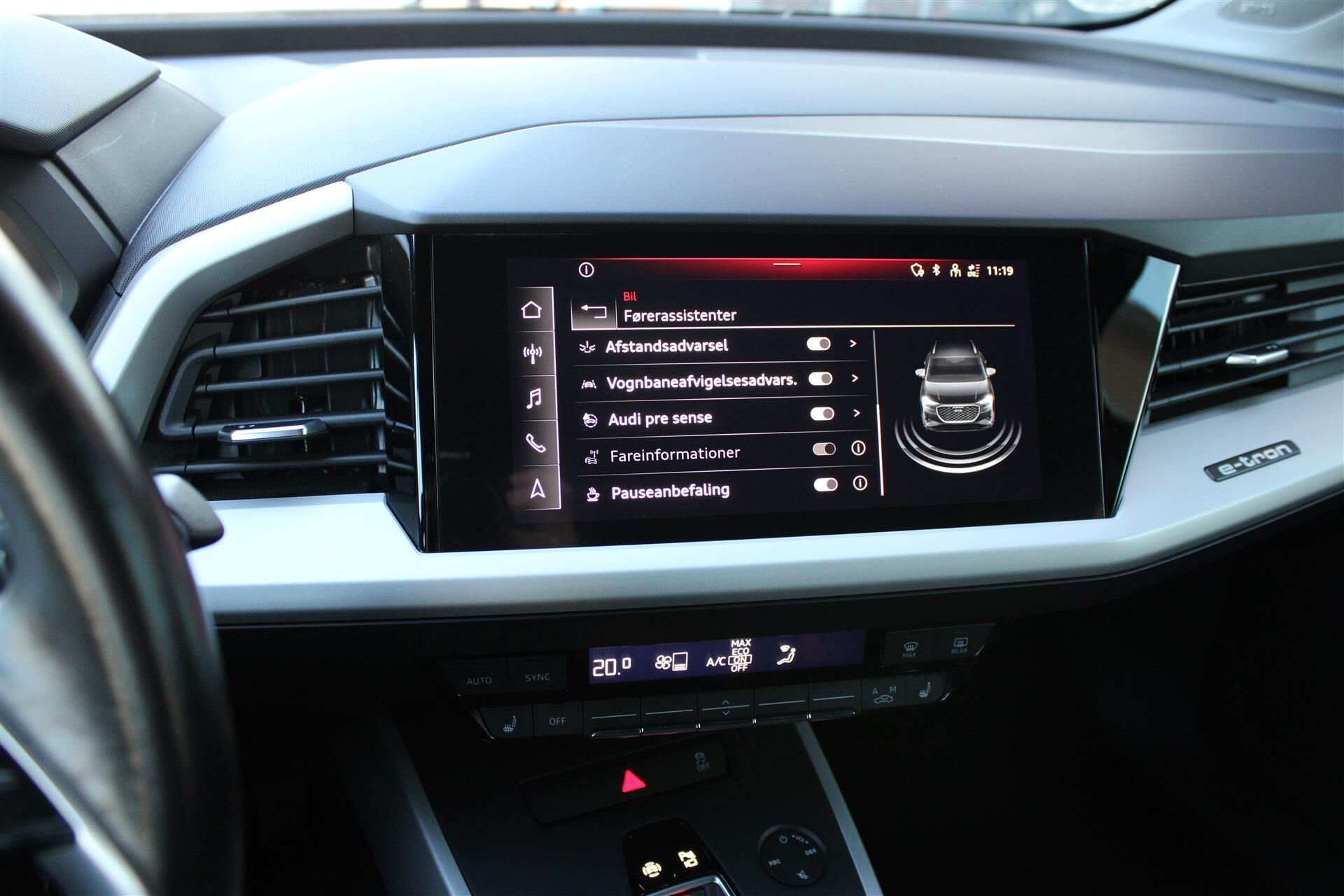 Billede af Audi Q4 40 E-tron Attitude 204HK 5d Aut.