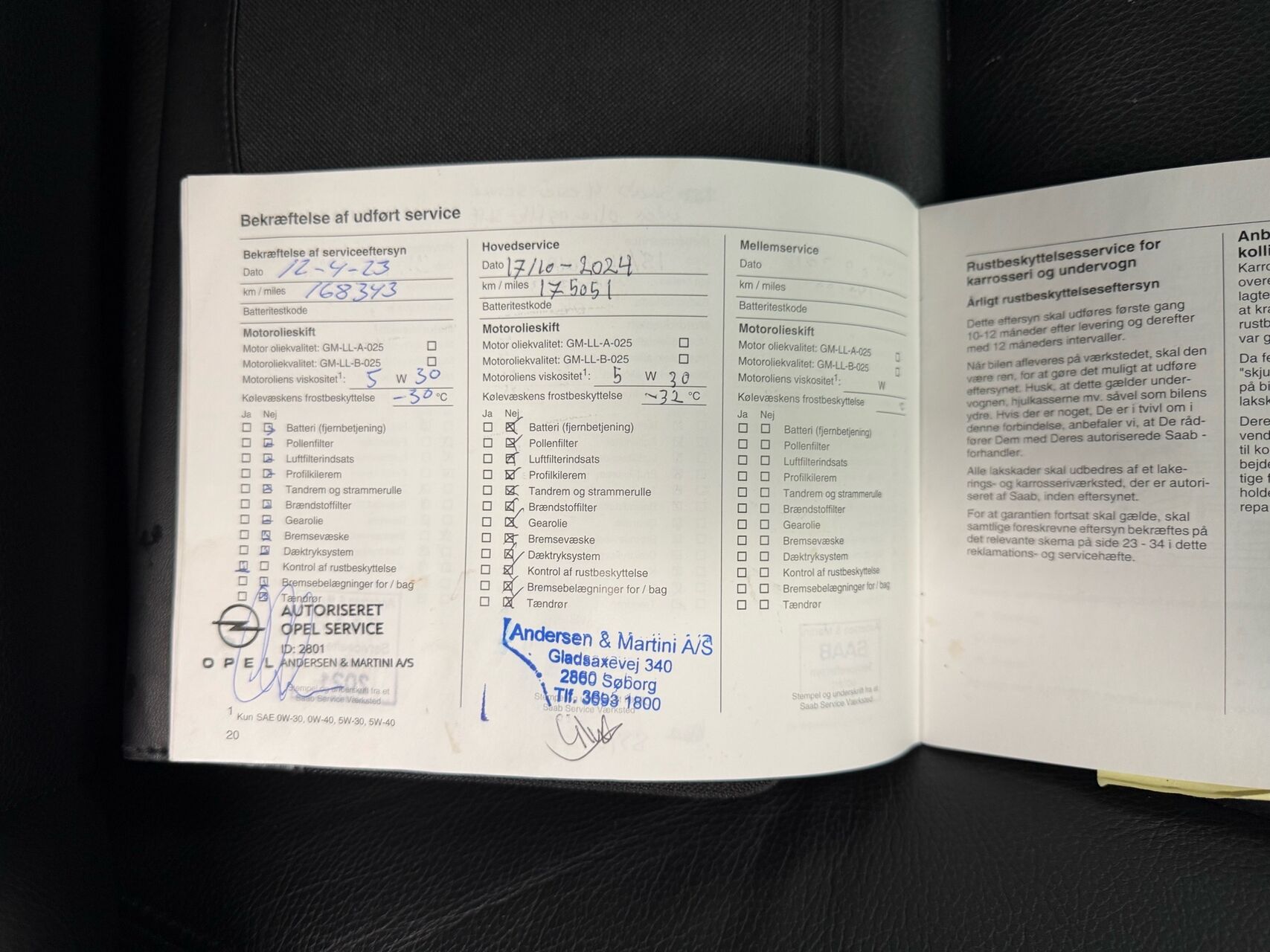 Billede af Saab 9-5 2,0 T Griffin 150HK Aut.