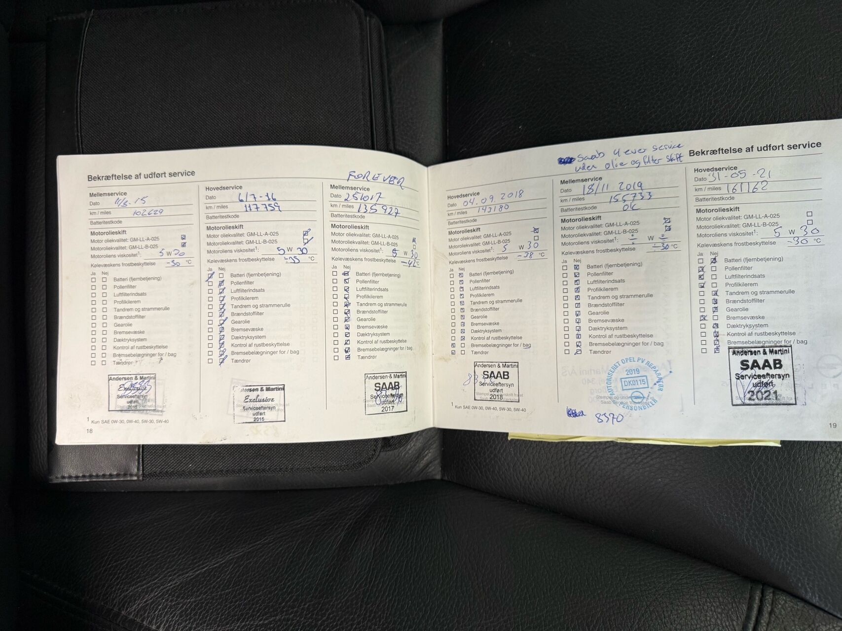 Billede af Saab 9-5 2,0 T Griffin 150HK Aut.