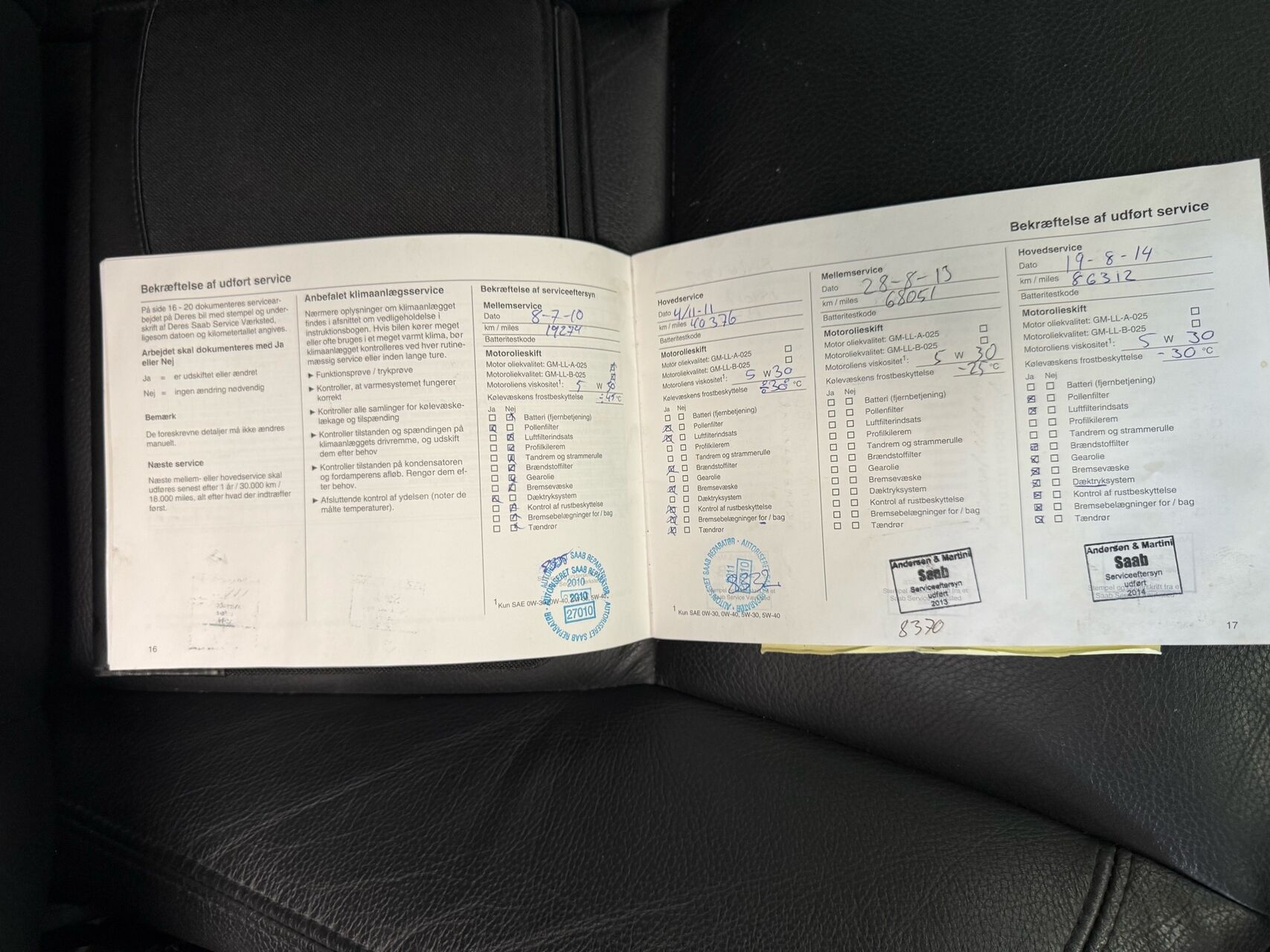 Billede af Saab 9-5 2,0 T Griffin 150HK Aut.