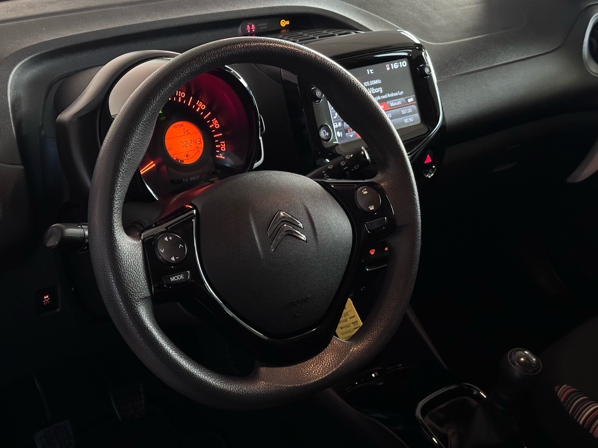 Billede af Citroën C1 1,0 VTi Shine 72HK 5d