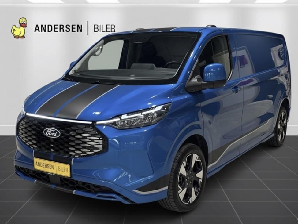 Billede af Ford E-Transit Custom 340 L2H1 EL Sport 218HK Van Aut.