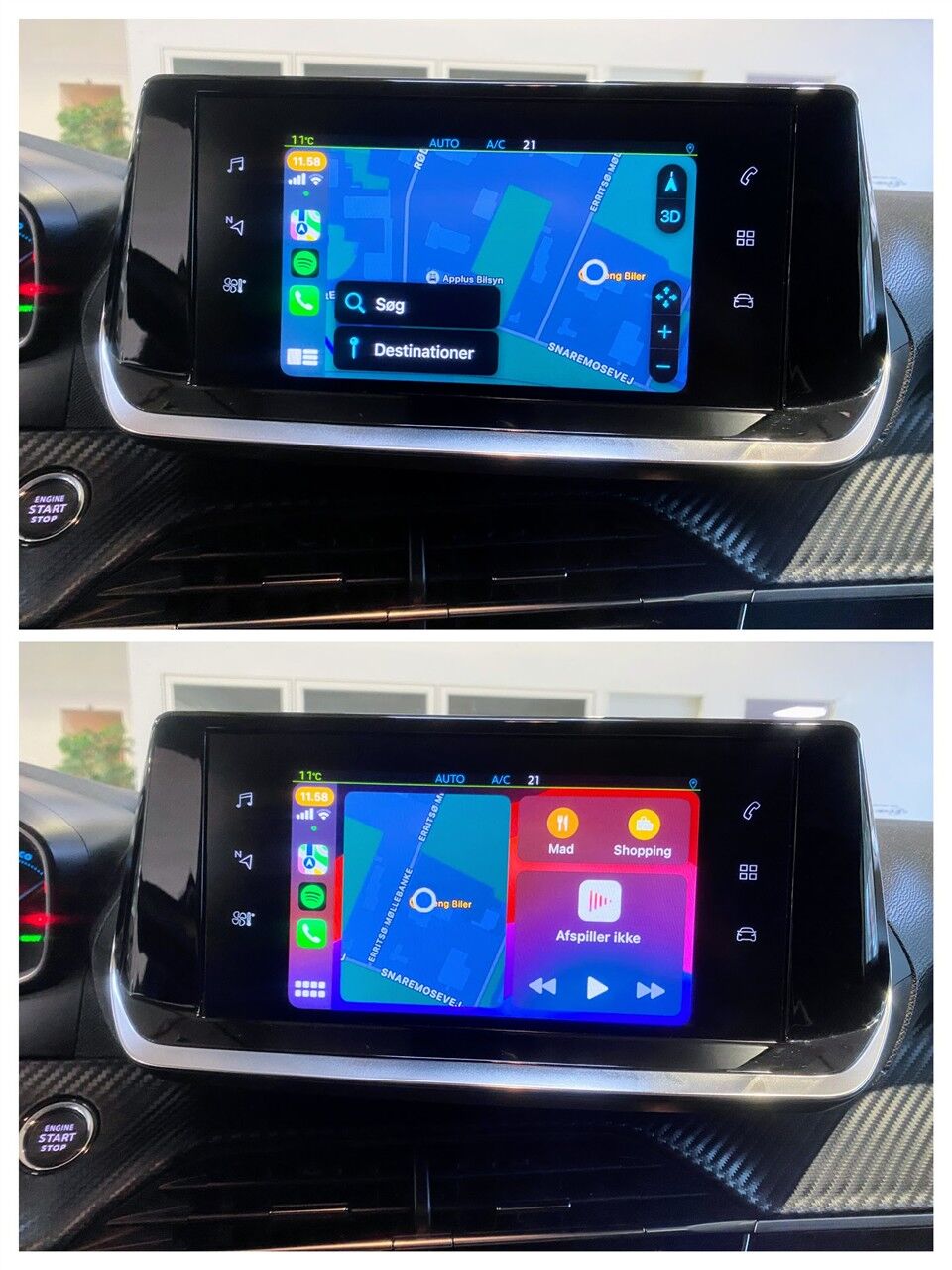 Billede af Peugeot e-2008 EL Allure Pack 136HK 5d Aut.