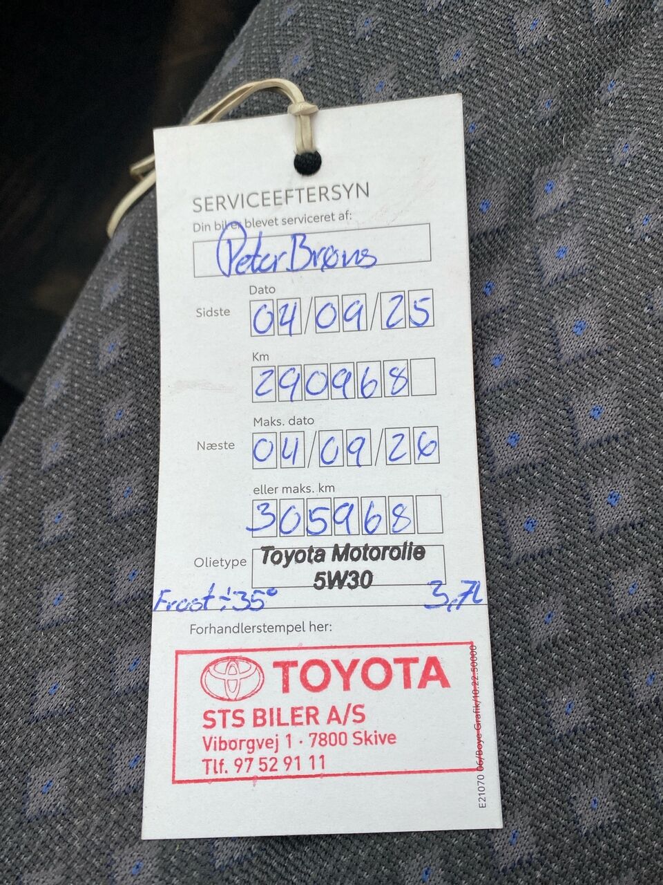 Billede af Toyota Yaris Verso 1,3 Linea Sol 86HK