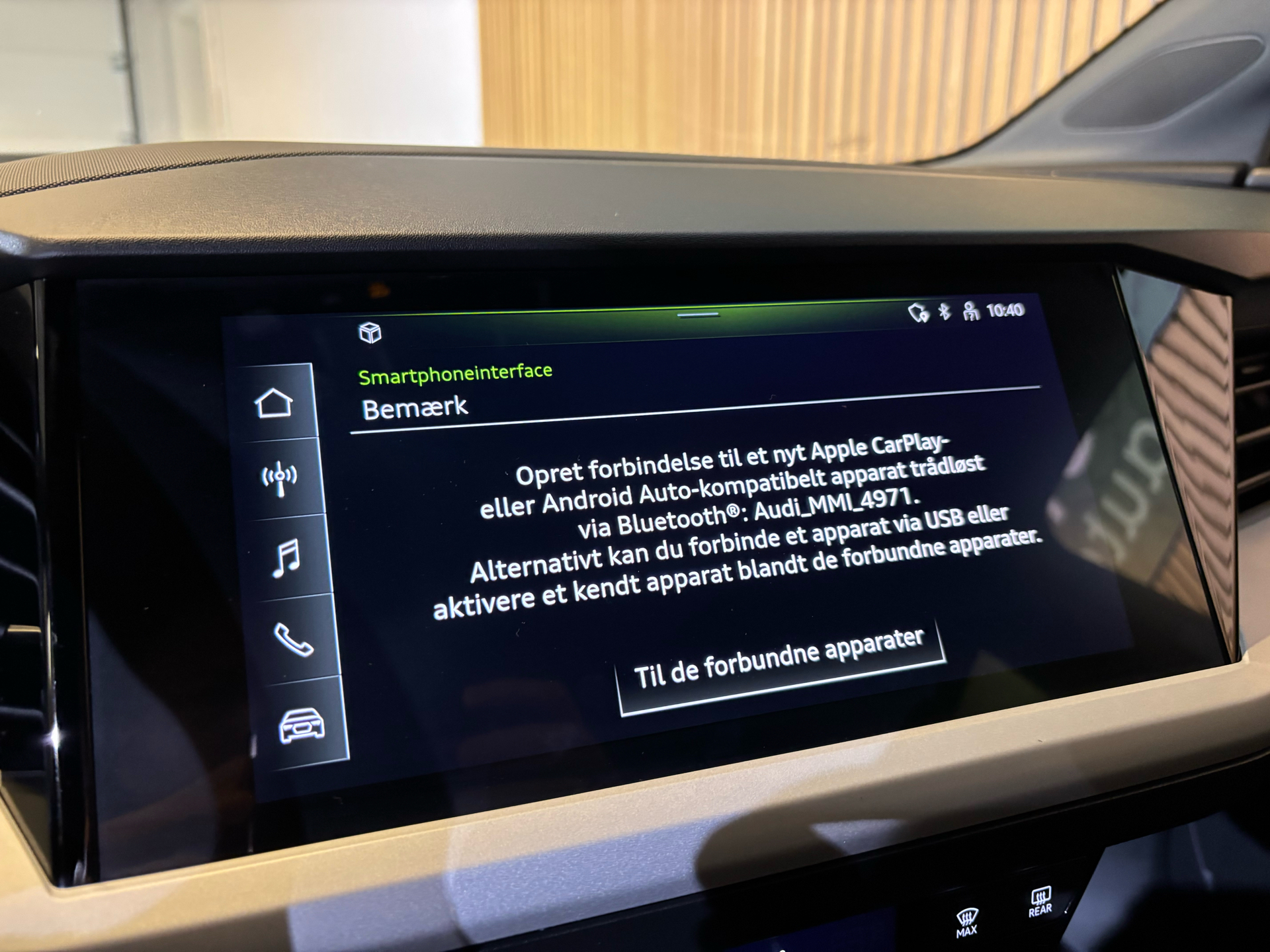 Billede af Audi Q4 40 E-tron Attitude 204HK 5d Aut.