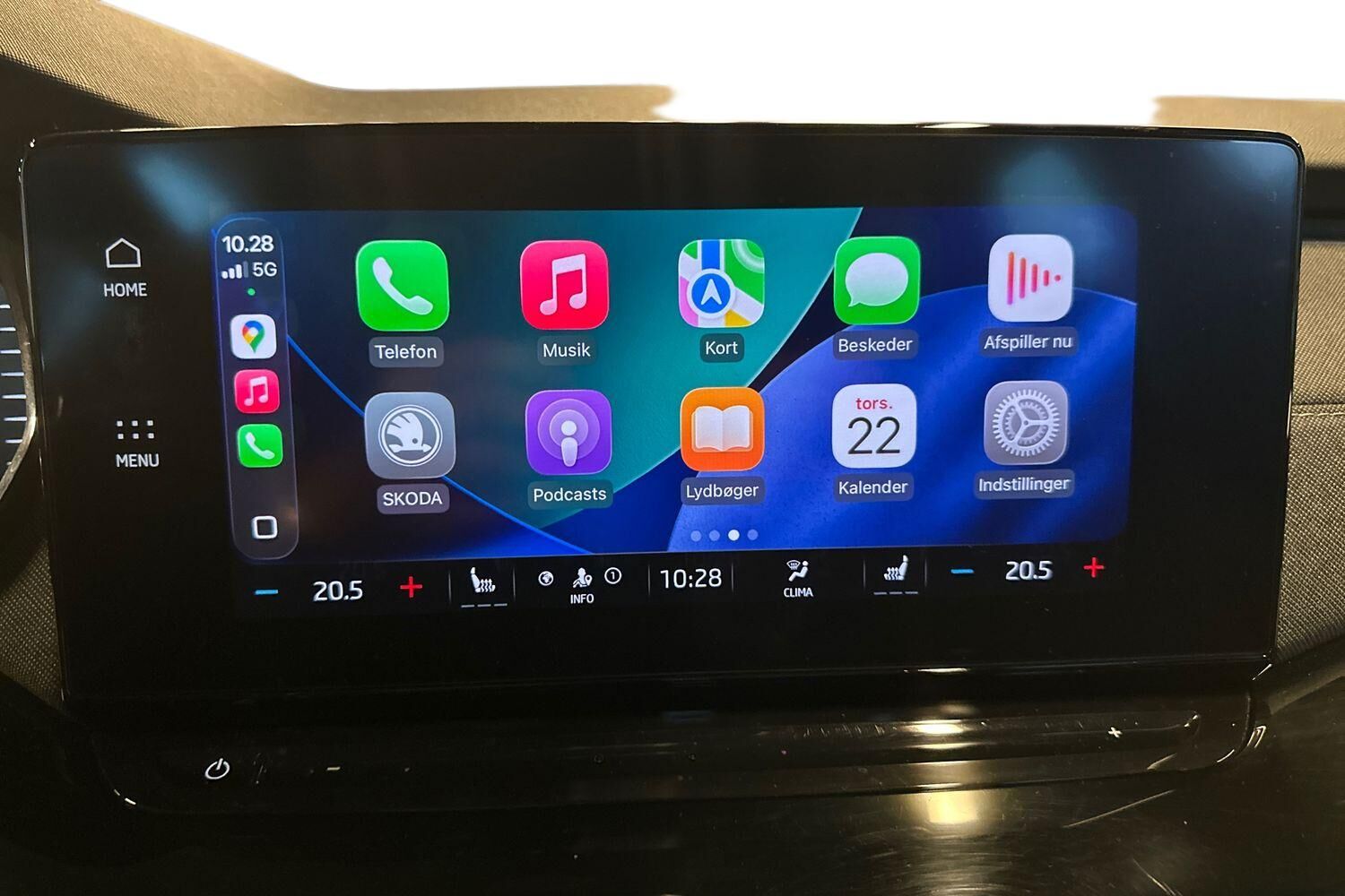 Billede af Skoda Octavia Combi 1,5 eTSI  Mild hybrid Style DSG 150HK Stc 7g Aut.