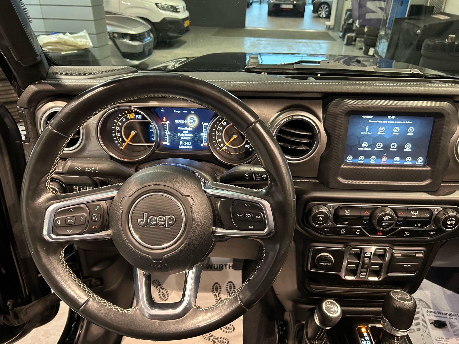 Billede af Jeep Wrangler 2,0 T-GDI Sahara 4x4 272HK 5d 8g Aut.