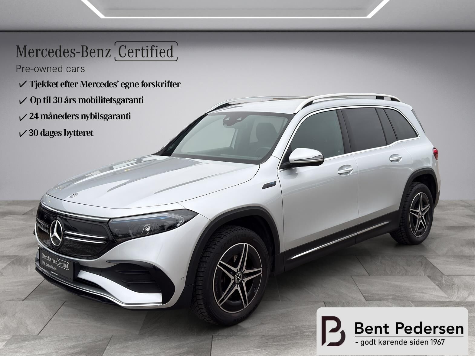 Billede af Mercedes-Benz EQB 300 EL AMG Line 4Matic 228HK 5d Trinl. Gear