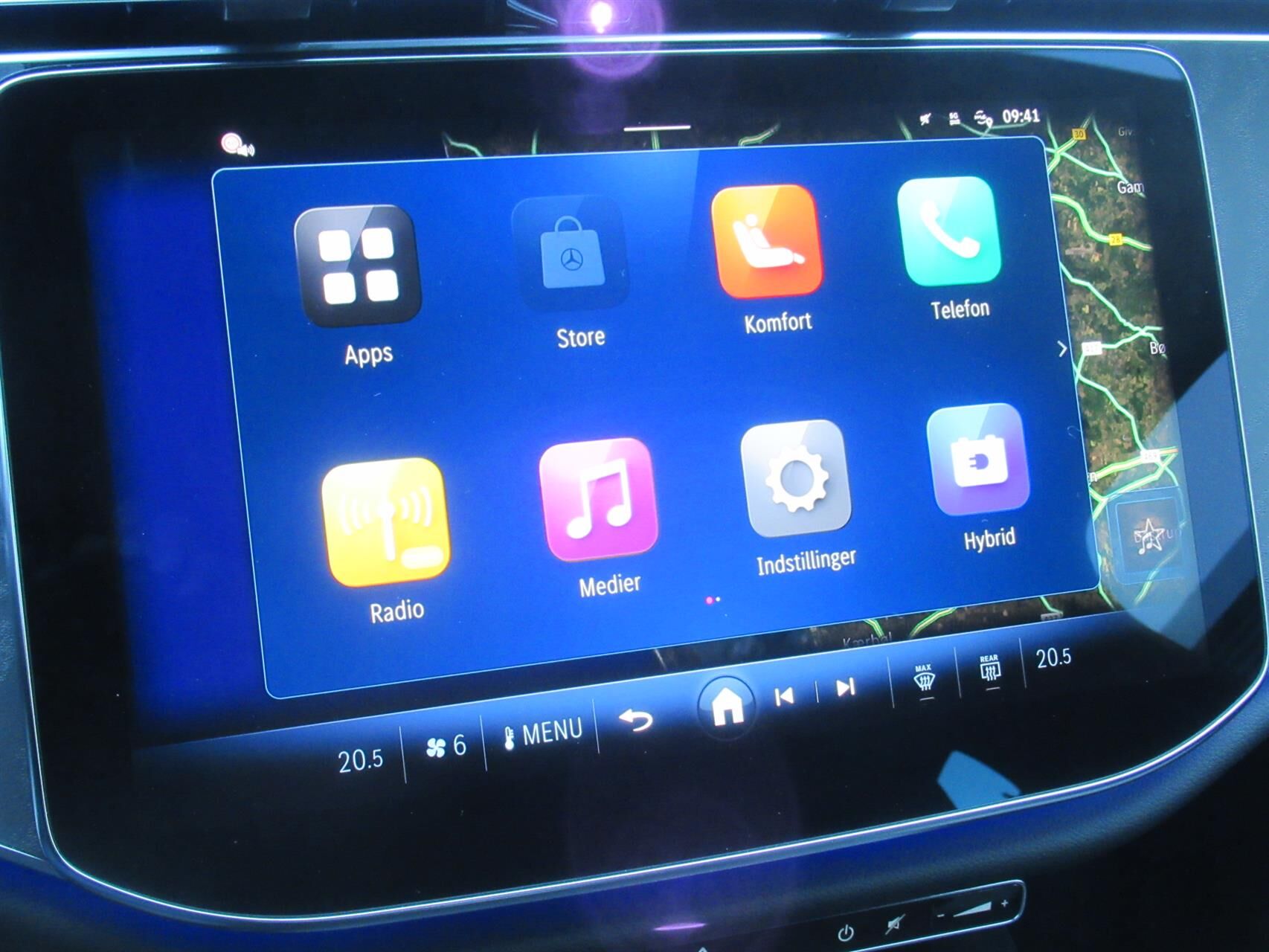 Billede af Mercedes-Benz E300 e T 2,0 Plugin-hybrid Avantgarde Advance Plus 9G-Tronic 313HK Stc 9g Aut.