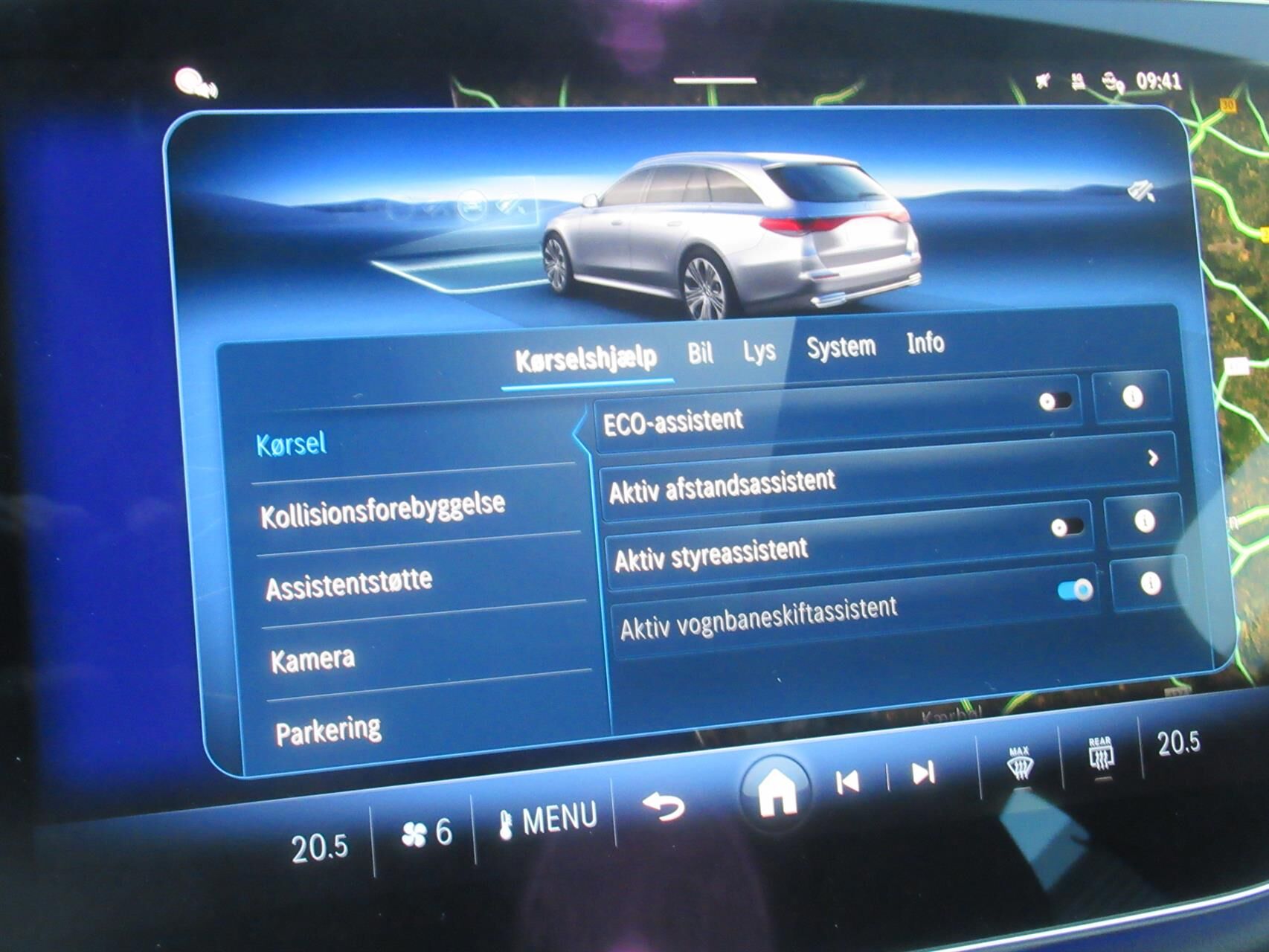 Billede af Mercedes-Benz E300 e T 2,0 Plugin-hybrid Avantgarde Advance Plus 9G-Tronic 313HK Stc 9g Aut.