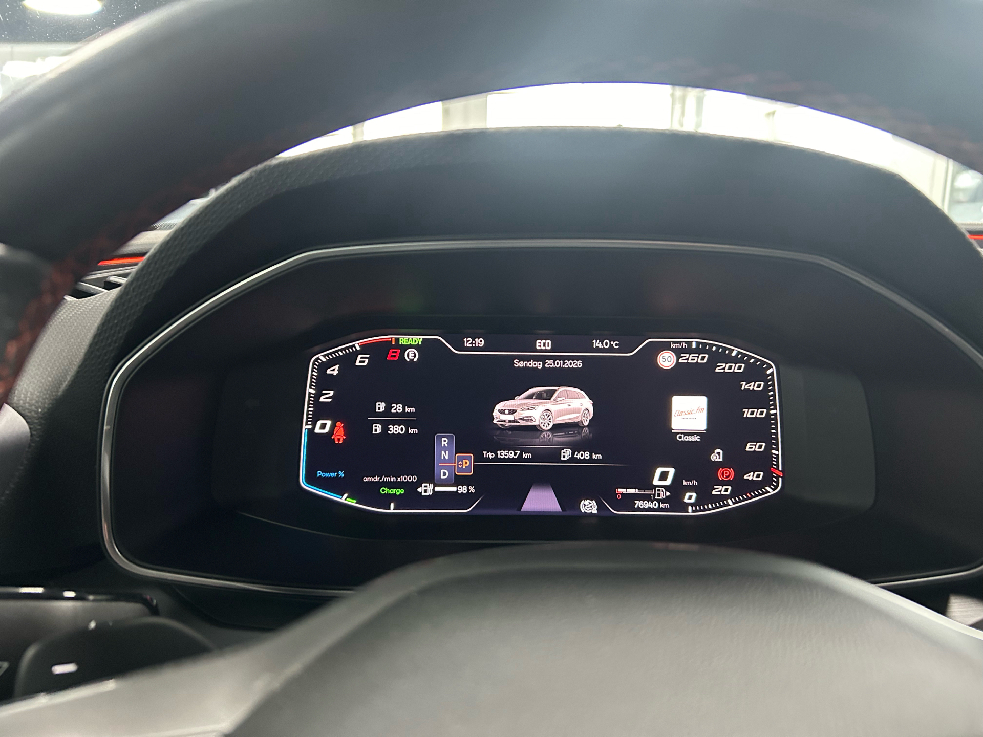 Billede af Seat Leon Sportstourer 1,4 e-Hybrid FR DSG 204HK Stc 6g Aut.