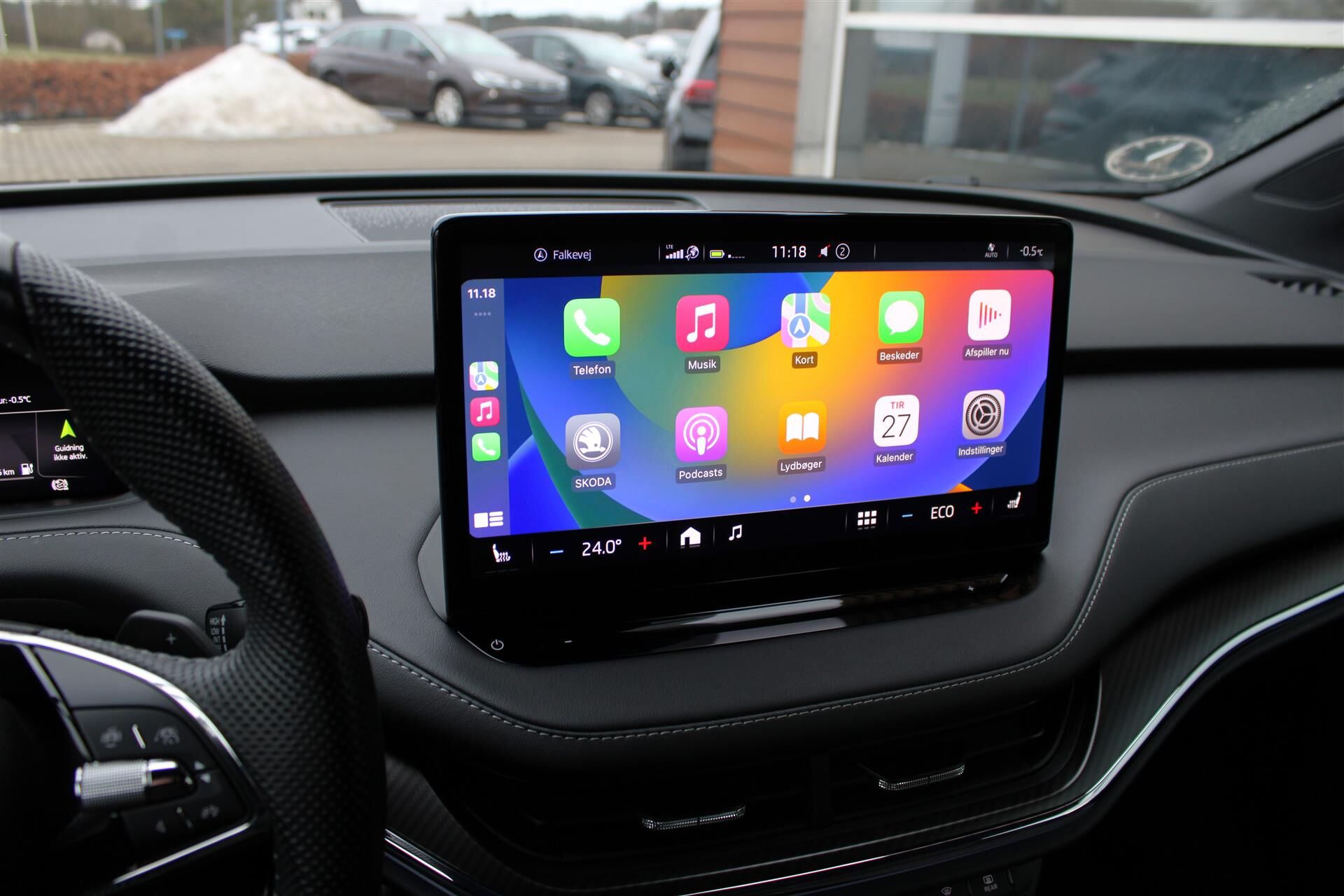 Billede af Skoda Enyaq 80 iV Sportline 204HK 5d Aut.