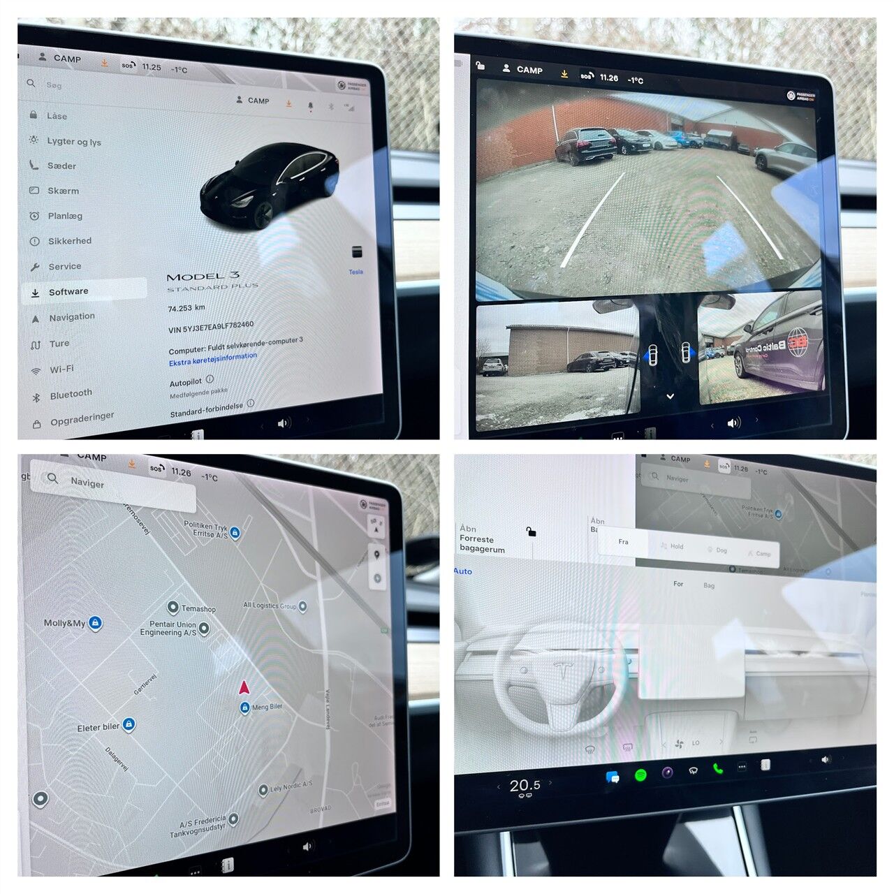 Billede af Tesla Model 3 EL Standard Range Plus 283HK Aut.