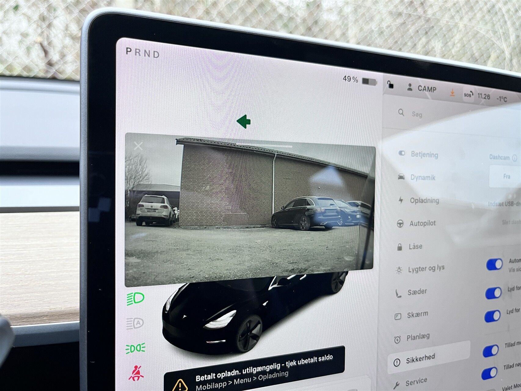 Billede af Tesla Model 3 EL Standard Range Plus 283HK Aut.