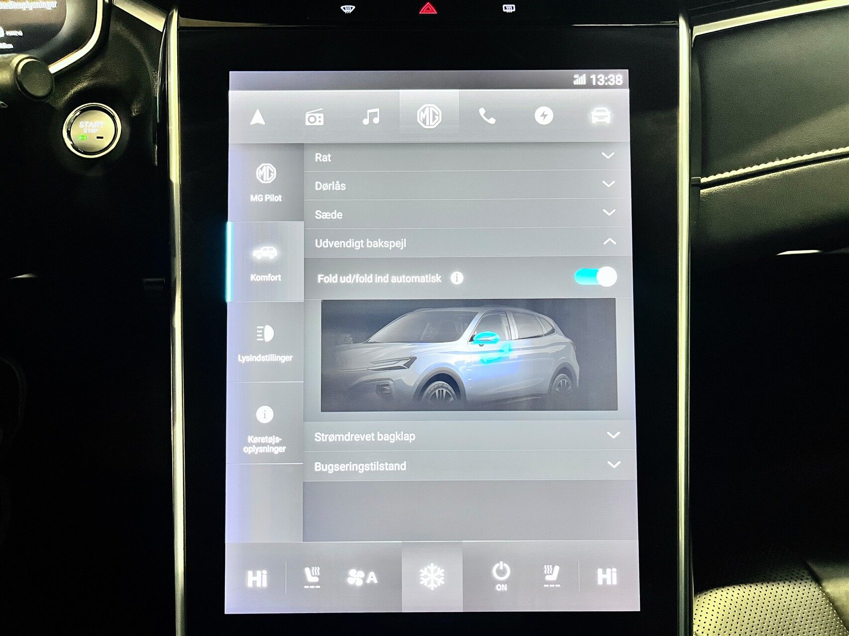 Billede af MG Marvel R EL Performance 4x4 288HK 5d Aut.