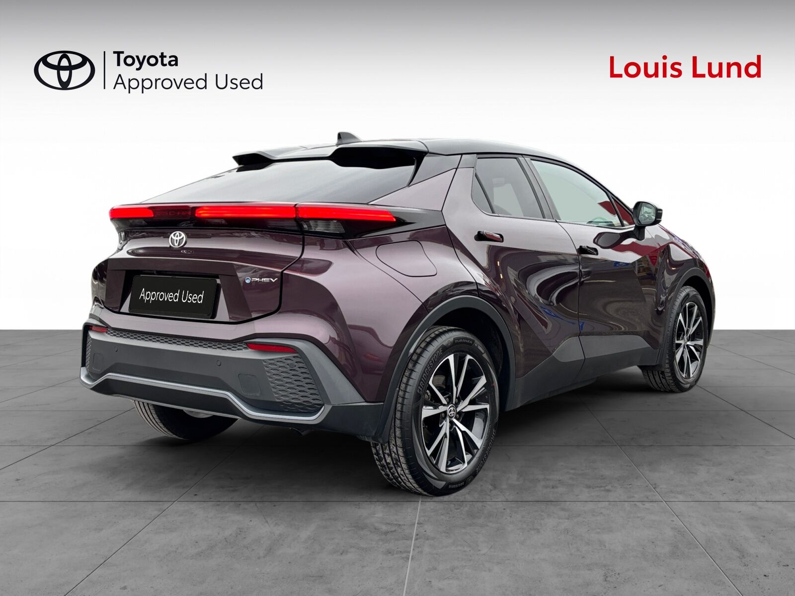 Billede af Toyota C-HR 2,0 Plugin-hybrid Style Smart Bi-tone E-CVT 223HK 5d Trinl. Gear