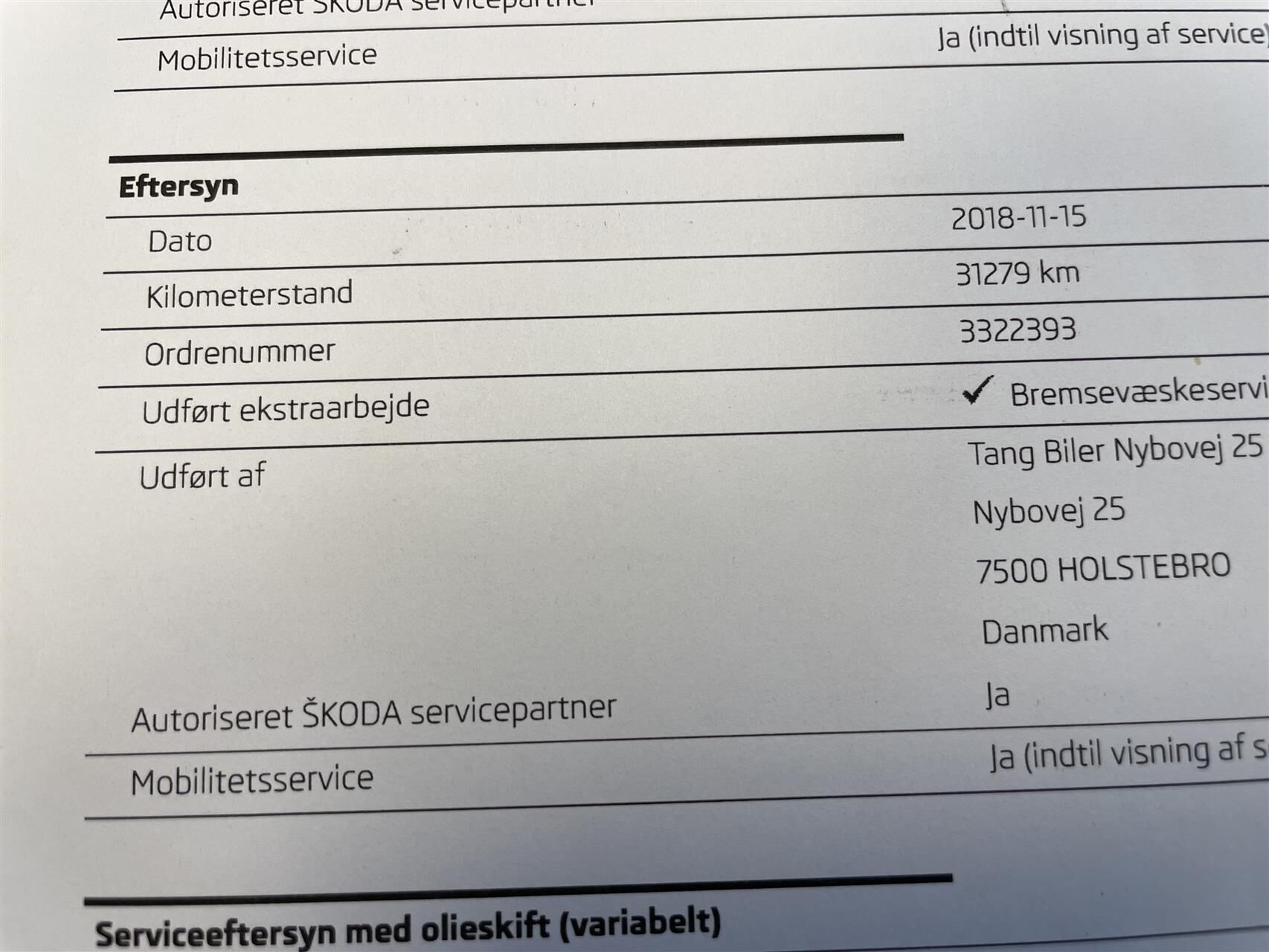 Billede af Skoda Fabia 1,0 MPI Ambition 75HK 5d