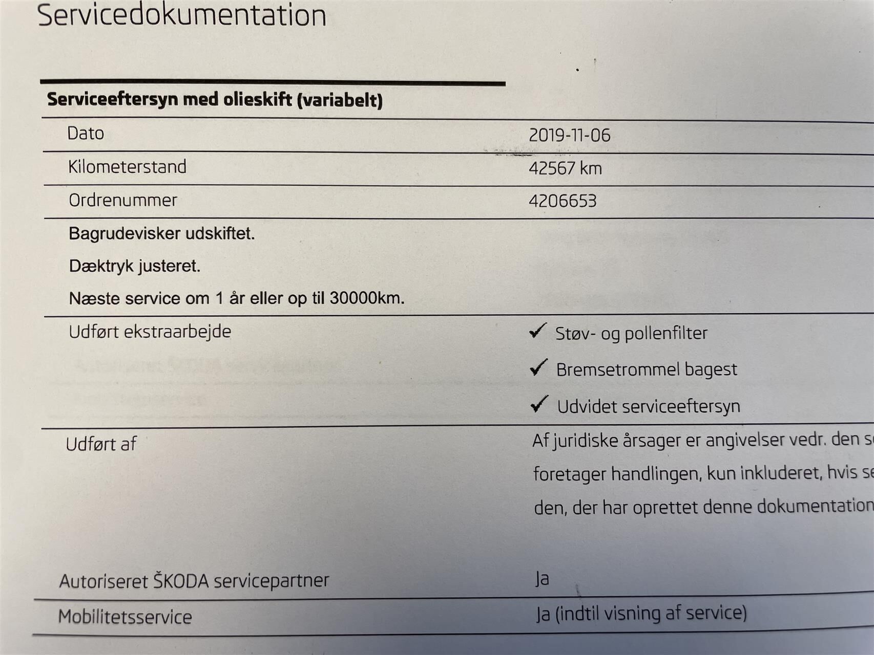 Billede af Skoda Fabia 1,0 MPI Ambition 75HK 5d