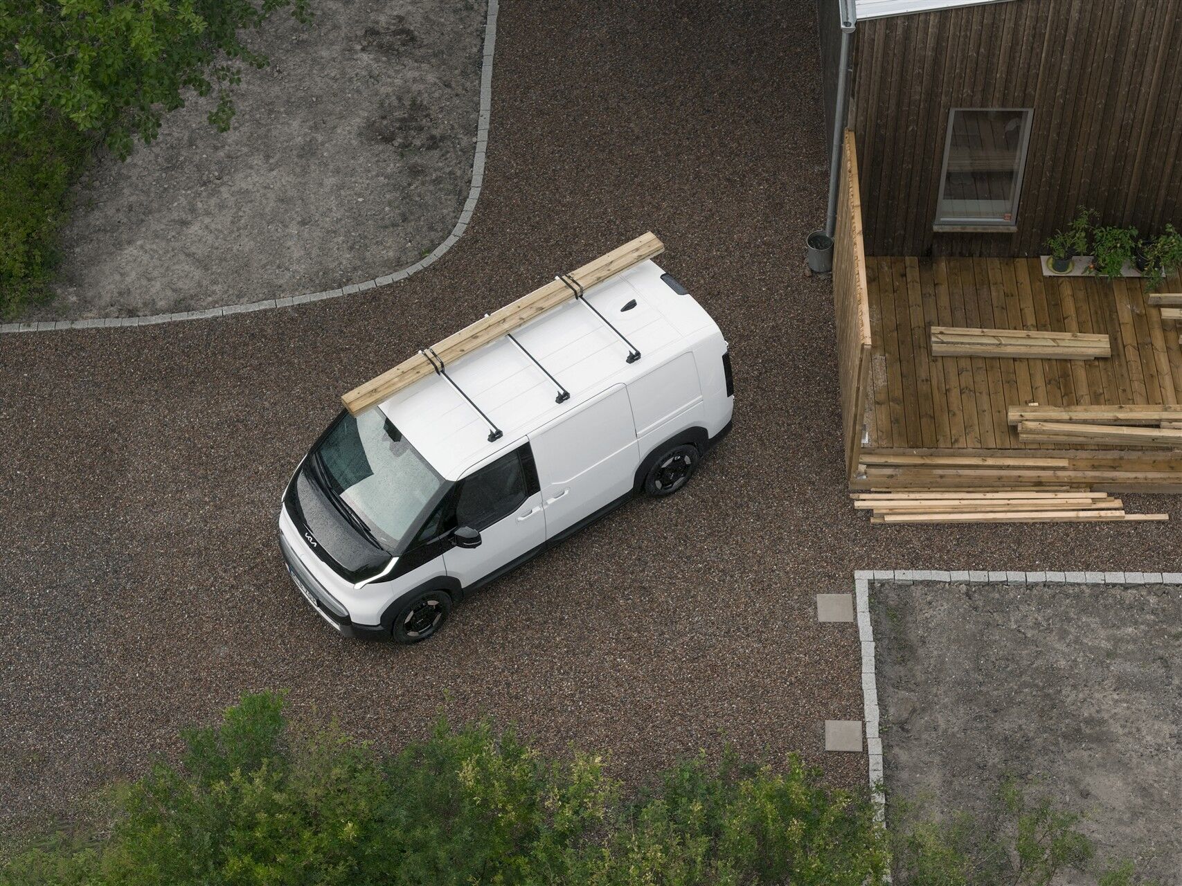 Billede af Kia PV5 Cargo L2H1 EL Standard Range Work 121HK Van Aut.